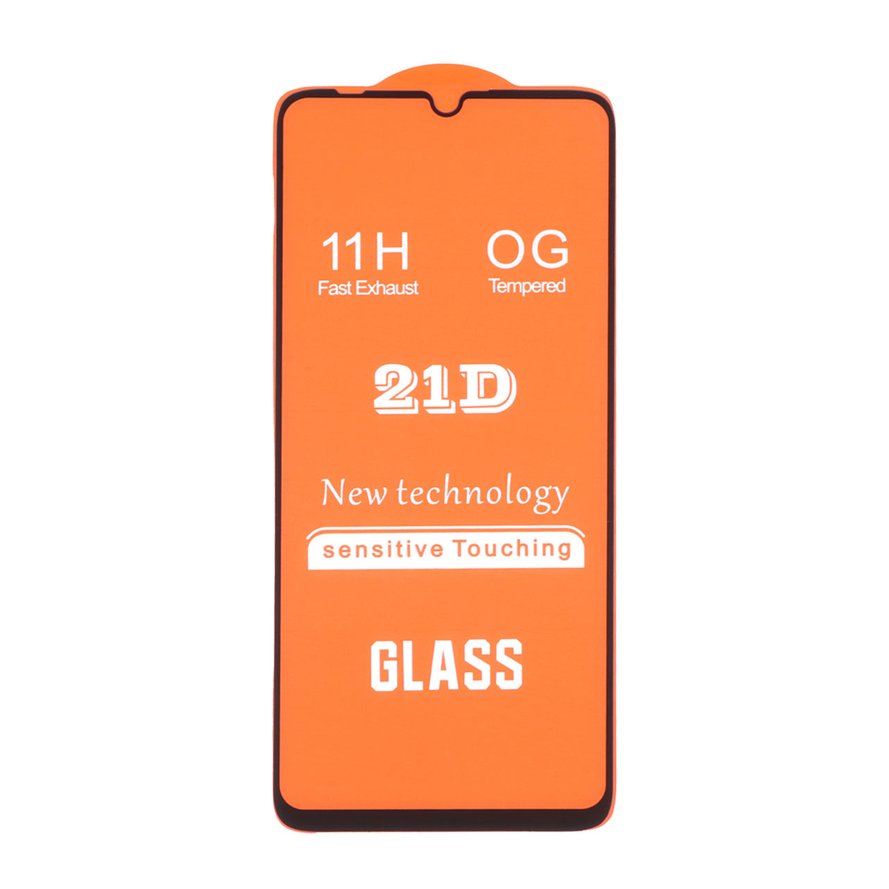 محافظ صفحه نمایش شیشه‌ای فول کاور 21D مناسب برای سامسونگ Galaxy A05s / A07 / A06 / ریلمی C51 / C53 / Narzo N53