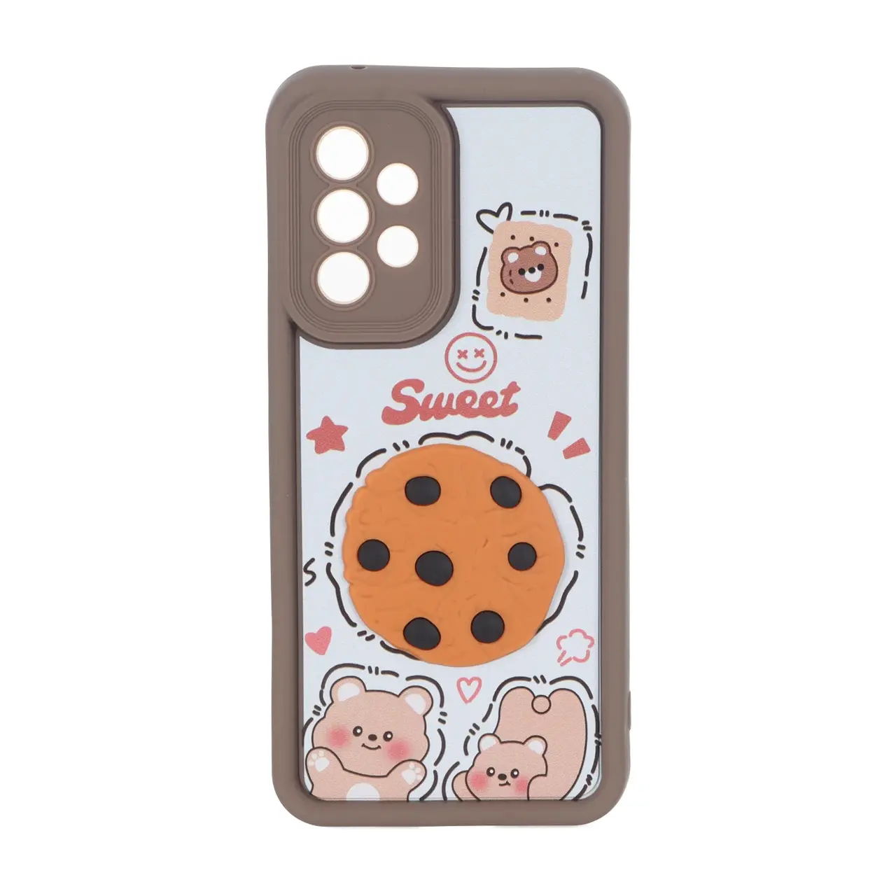 قاب Solid Case عروسکی برجسته Samsung Galaxy A53 - کد 227