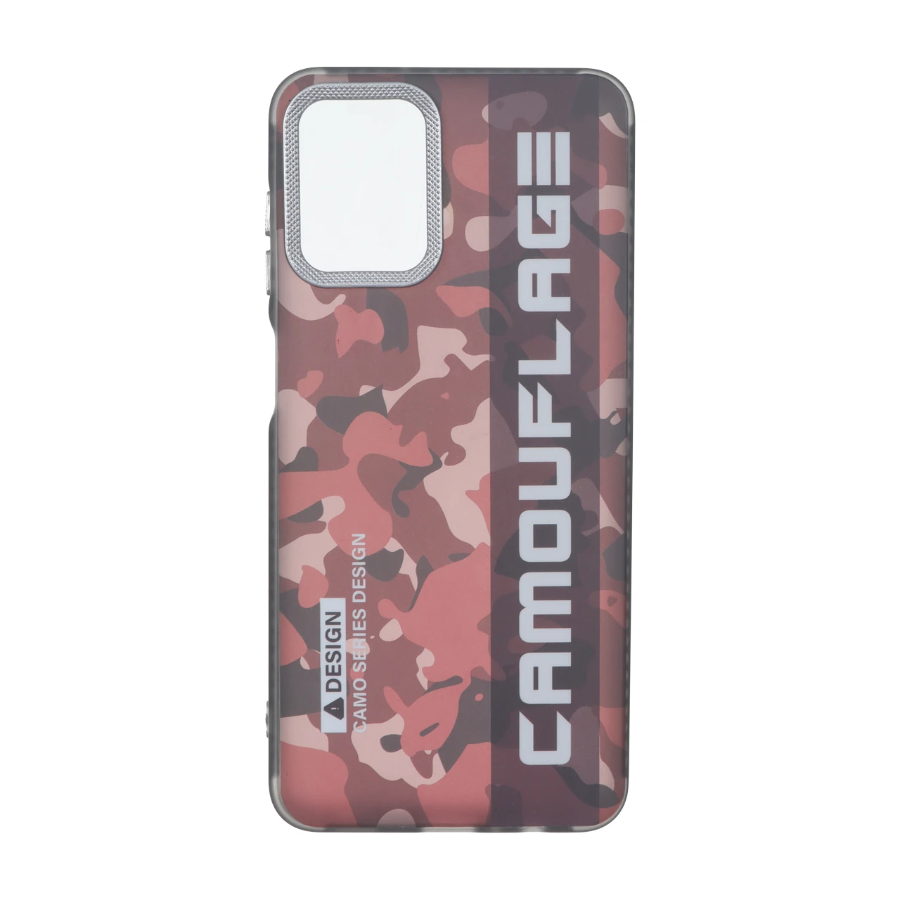قاب طرح Camouflage چریکی محافظ لنز دار مناسب برای Samsung Galaxy A12 / M12 / F12