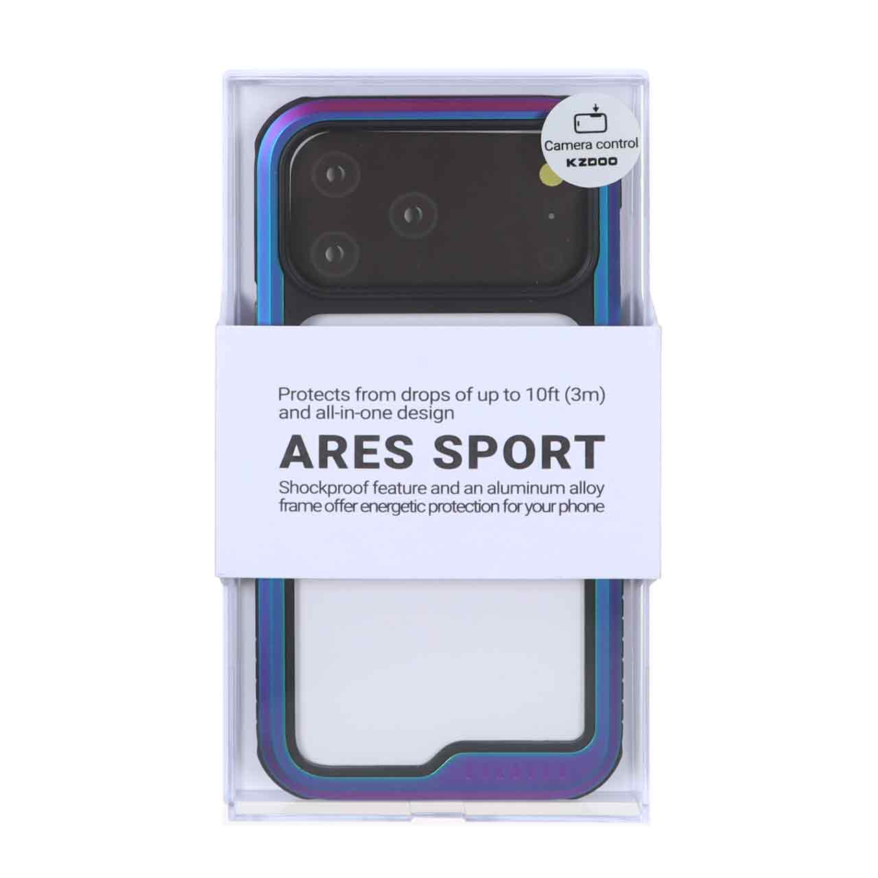 قاب Original KZDoo Ares Sport مدل Apple iPhone 17 Pro Max - هفت رنگ