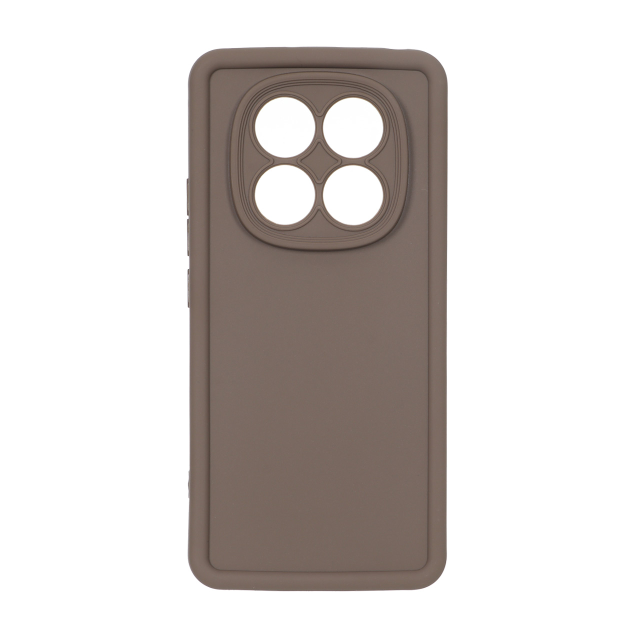 قاب Solid Case قهوه‌ای مناسب برای شیائومی ردمی نوت 14 پرو 4G