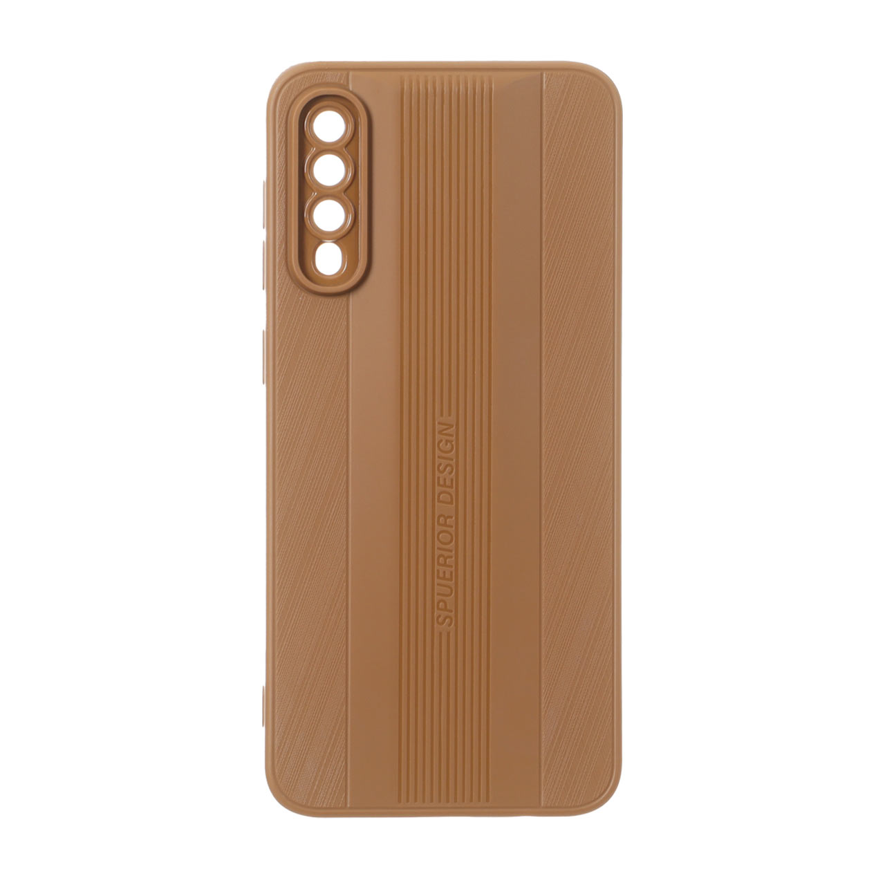 قاب Superior Design محافظ لنزدار مناسب برای سامسونگ گلکسی A50 / A50s / A30s - رنگ عسلی