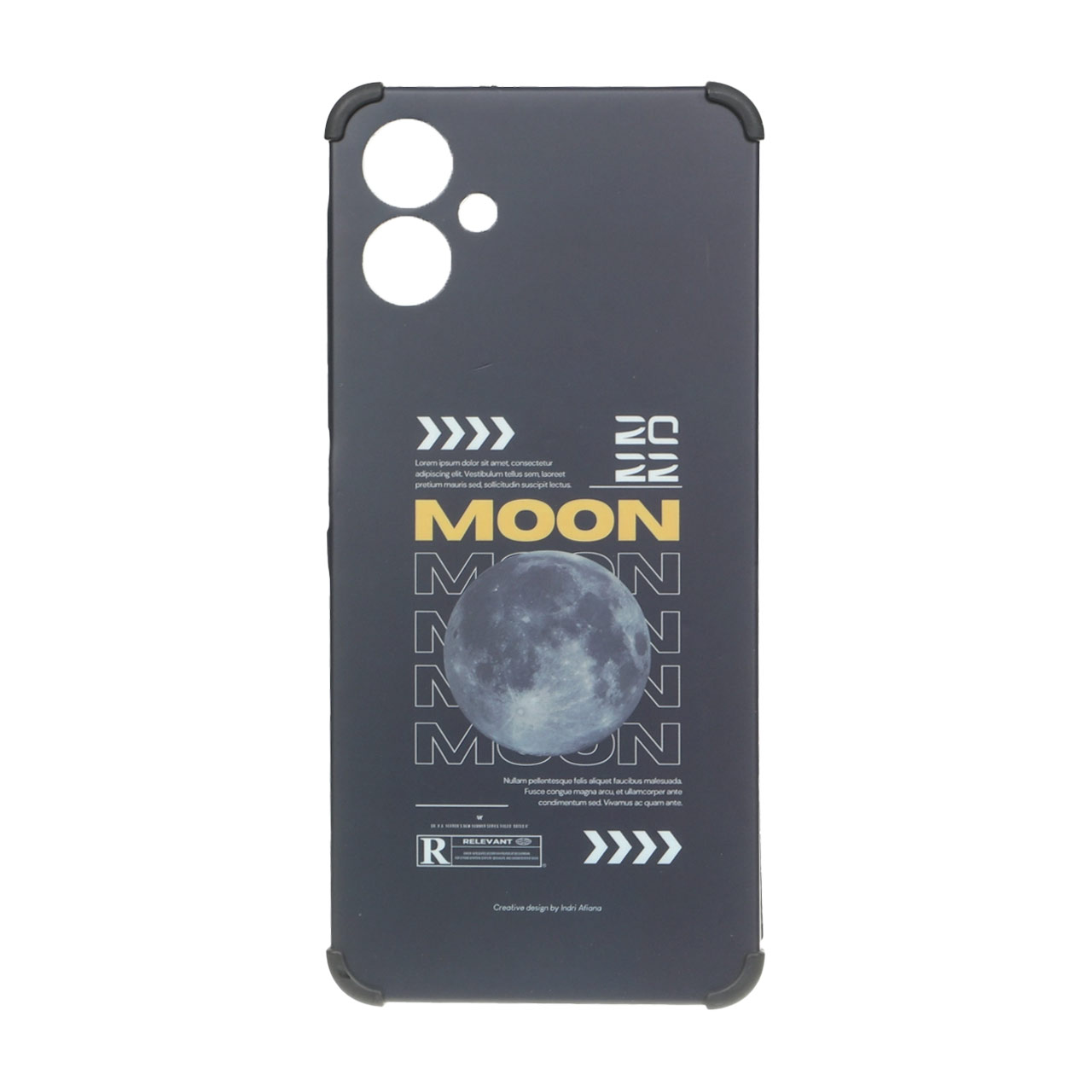 قاب طرح Moon بامپردار مناسب برای سامسونگ گلکسی A06