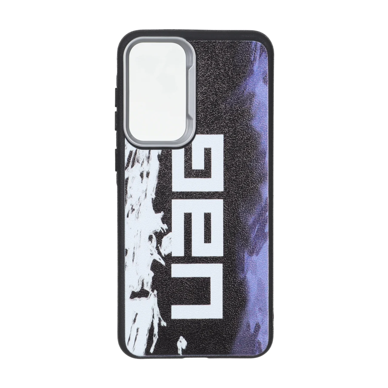 قاب طرح UAG تکسچر محافظ لنز نقره‌ای مناسب برای سامسونگ گلکسی A56 و A36