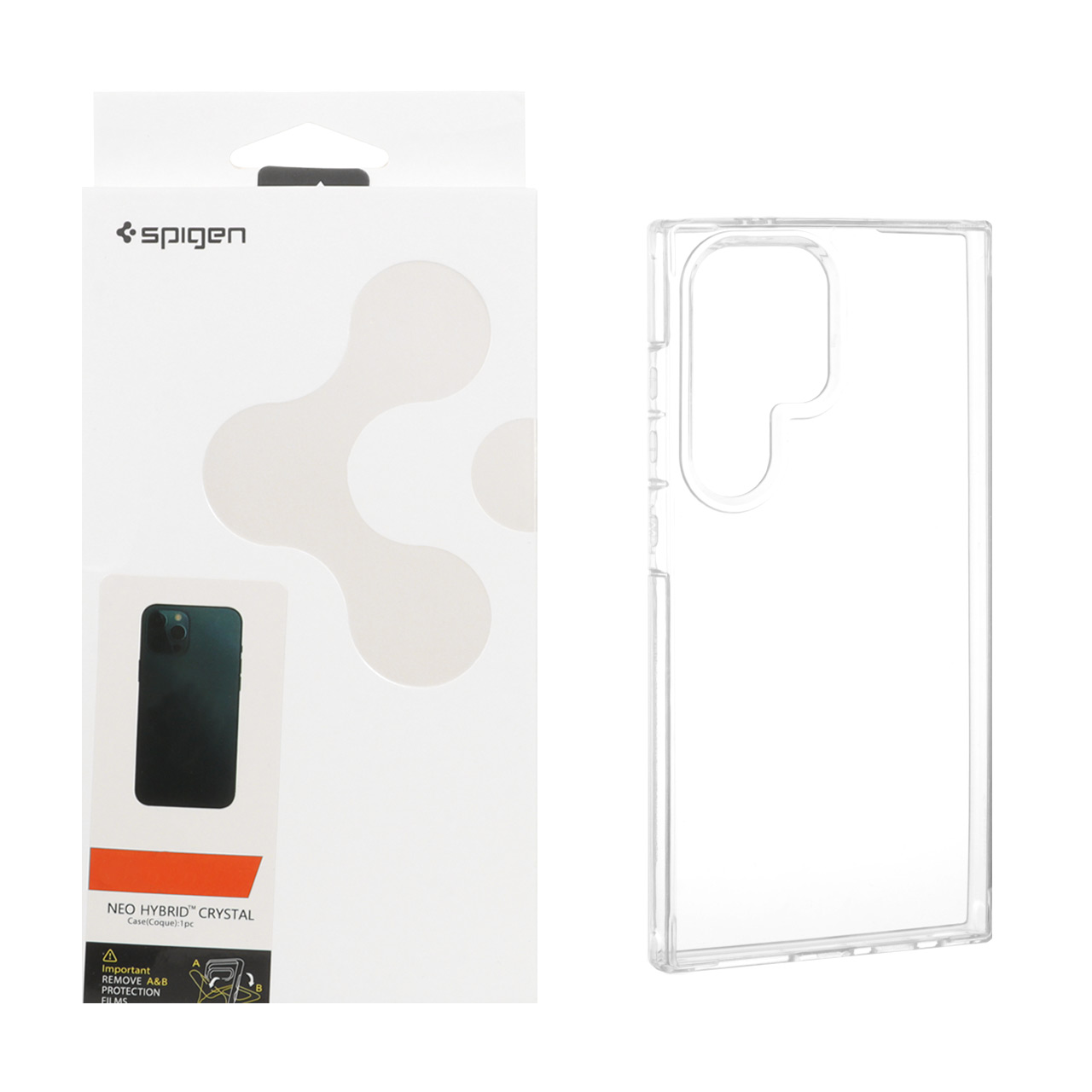 قاب شفاف Spigen مدل Neo Hybrid مناسب برای سامسونگ گلکسی S24 اولترا