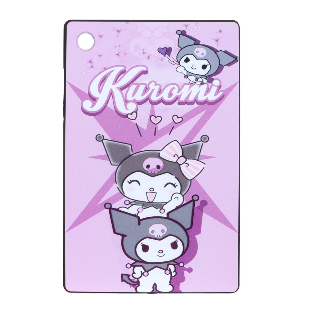 قاب ژله ای فانتزی طرح Kuromi مناسب برای تبلت سامسونگ گلکسی تب A8 10 اینچ SM-X205
