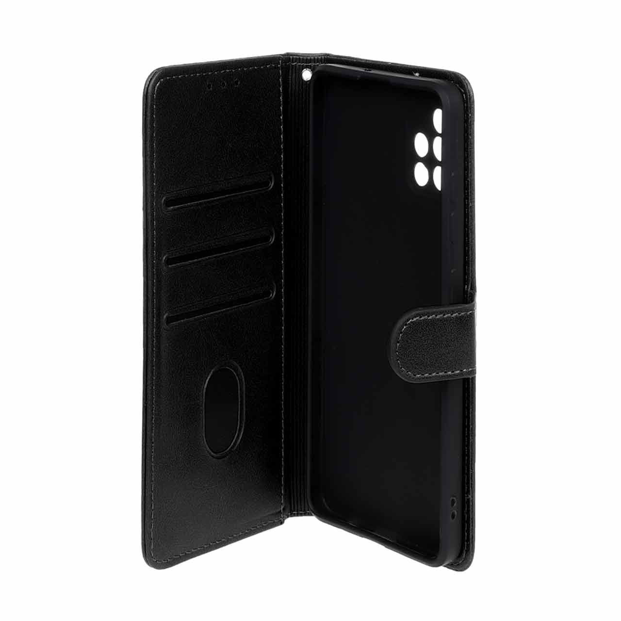کیف چرمی مگنتی Nillkin مدل Qin مناسب برای سامسونگ گلکسی A51 و M40s - مشکی