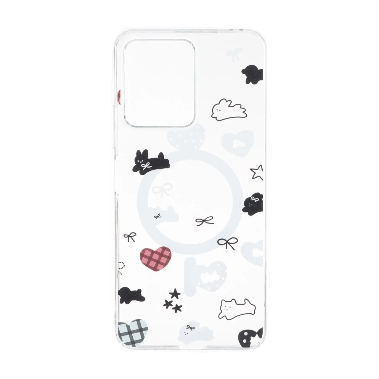 قاب Cute کریستالی طرح مگ سیف Xiaomi Redmi 13C / Poco C65 - کد 435