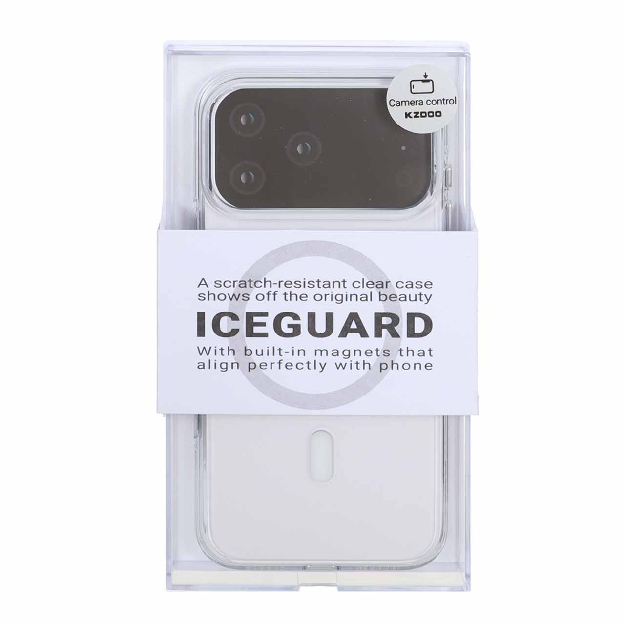 قاب KDoo ICEGUARD Magsafe شفاف مناسب برای آیفون ۱۷ پرو مکس