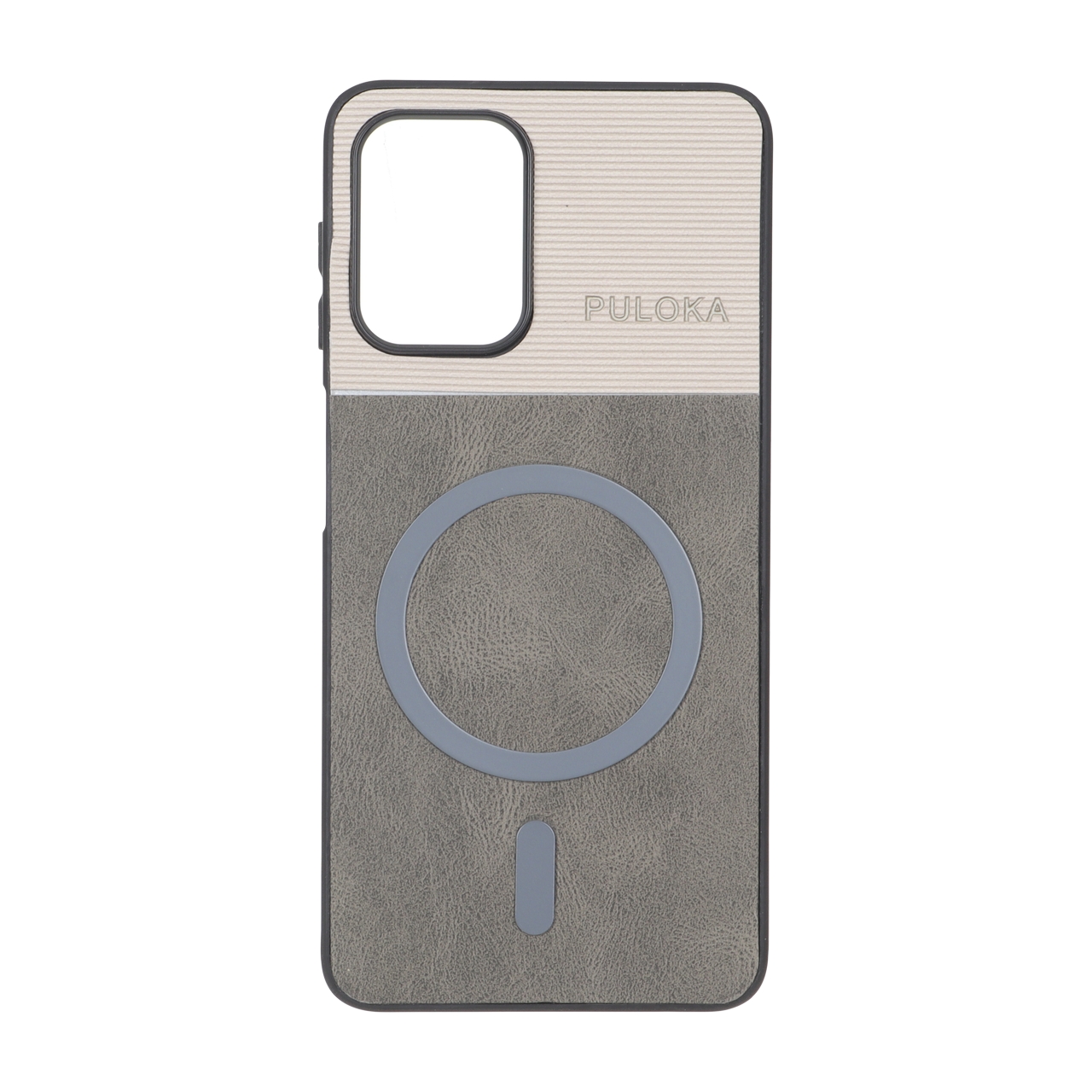 قاب Puloka دو تکه طرح چرم و کبریتی Magnet فلزی مناسب برای Samsung Galaxy A22 4G / M22 / M32 4G / F22