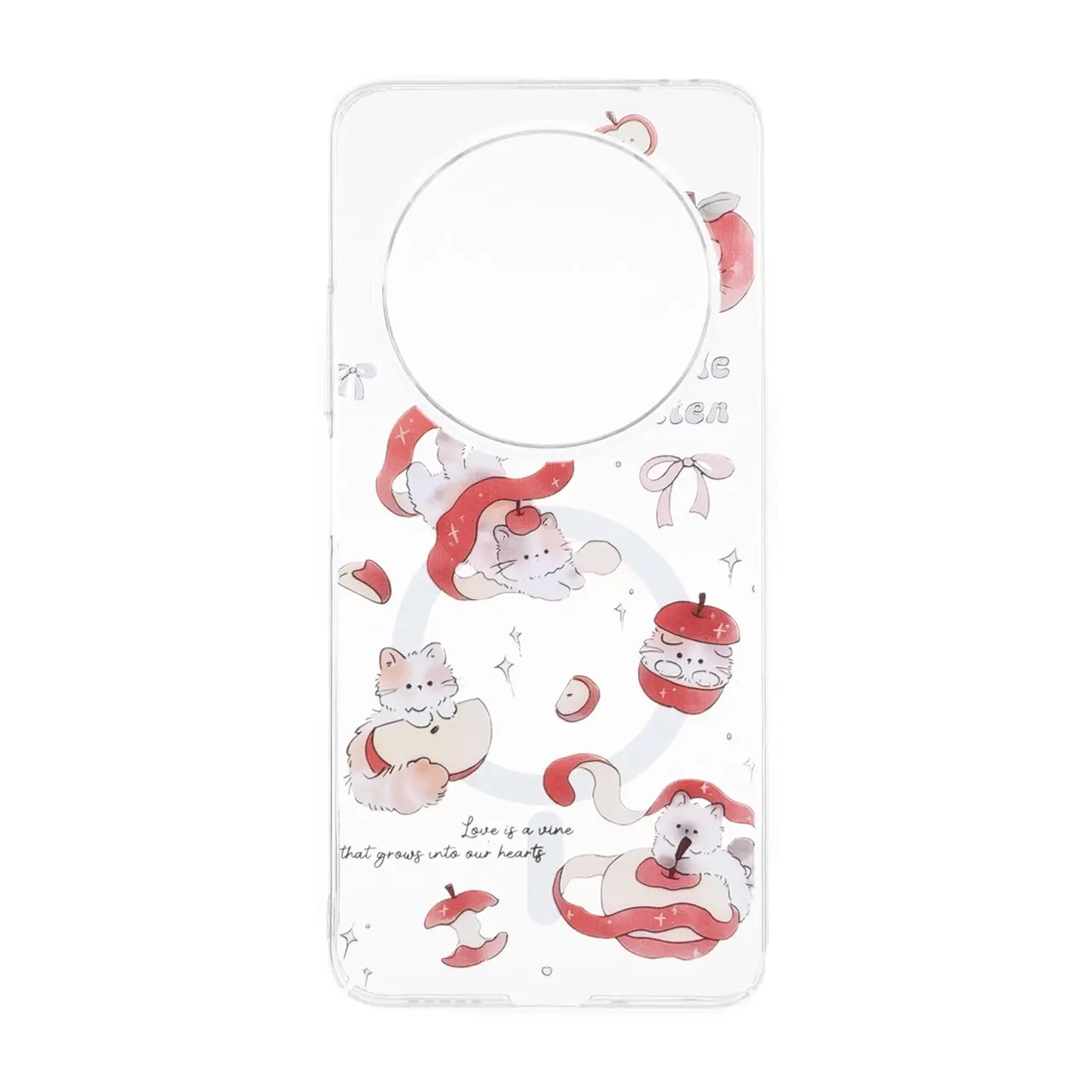 قاب Cute کریستالی طرح مگ سیف Xiaomi Redmi 14C / Redmi A3 Pro / Redmi A4 / Poco C75 - کد 453