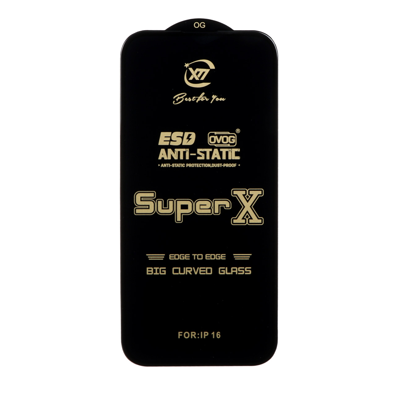 محافظ صفحه نمایش شیشه ای Super X مناسب برای آیفون 16