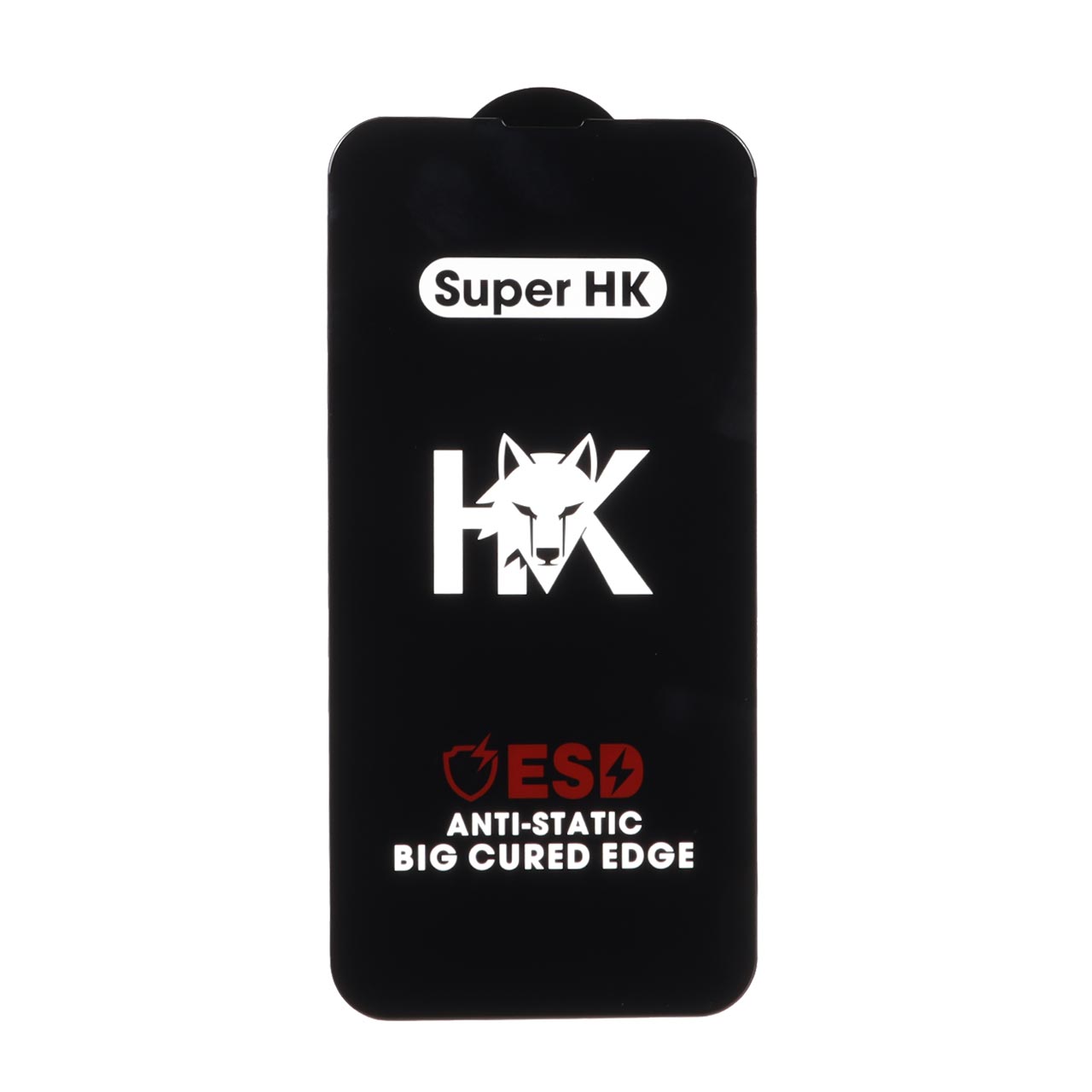 محافظ صفحه نمایش شیشه ای فول کاور Super HK مدل ESD Anti Static مناسب برای آیفون 13، آیفون 13 پرو و آیفون 14