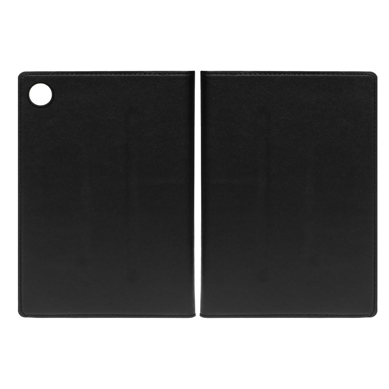 کیف تبلت چرمی ساده مشکی مناسب برای سامسونگ گلکسی تب A8 10 اینچ SM-X205