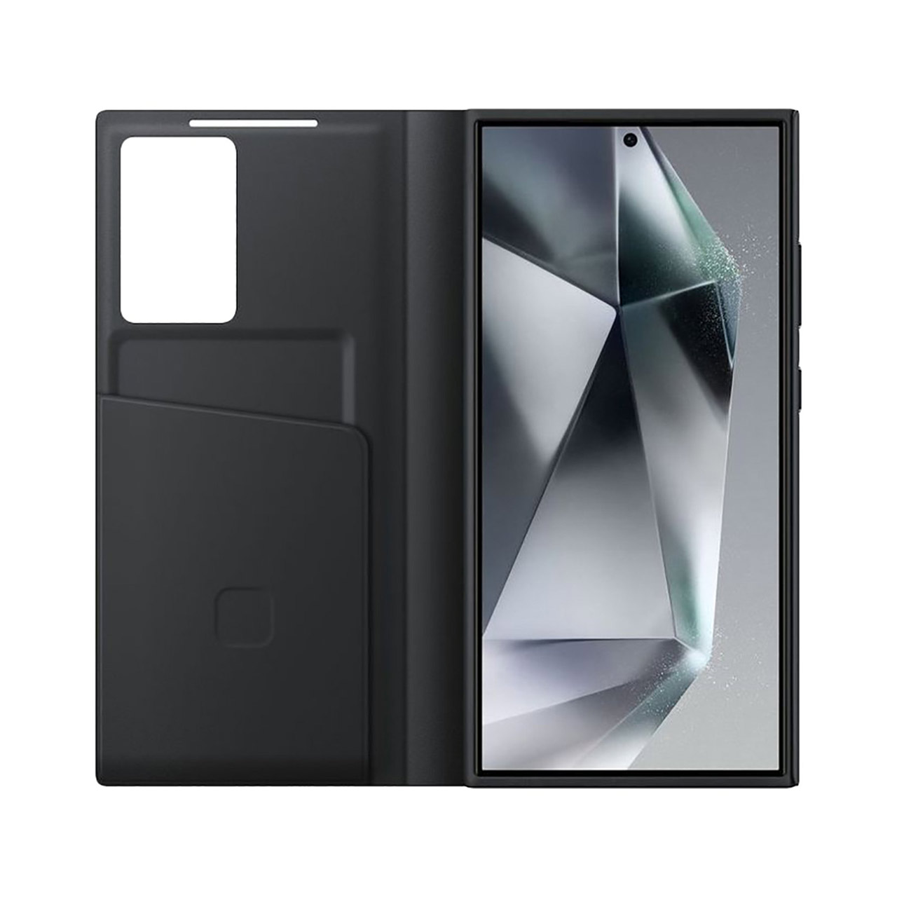 کیف هوشمند Smart View Wallet Case اورجینال سامسونگ مناسب برای گلکسی اس ۲۴ اولترا مشکی