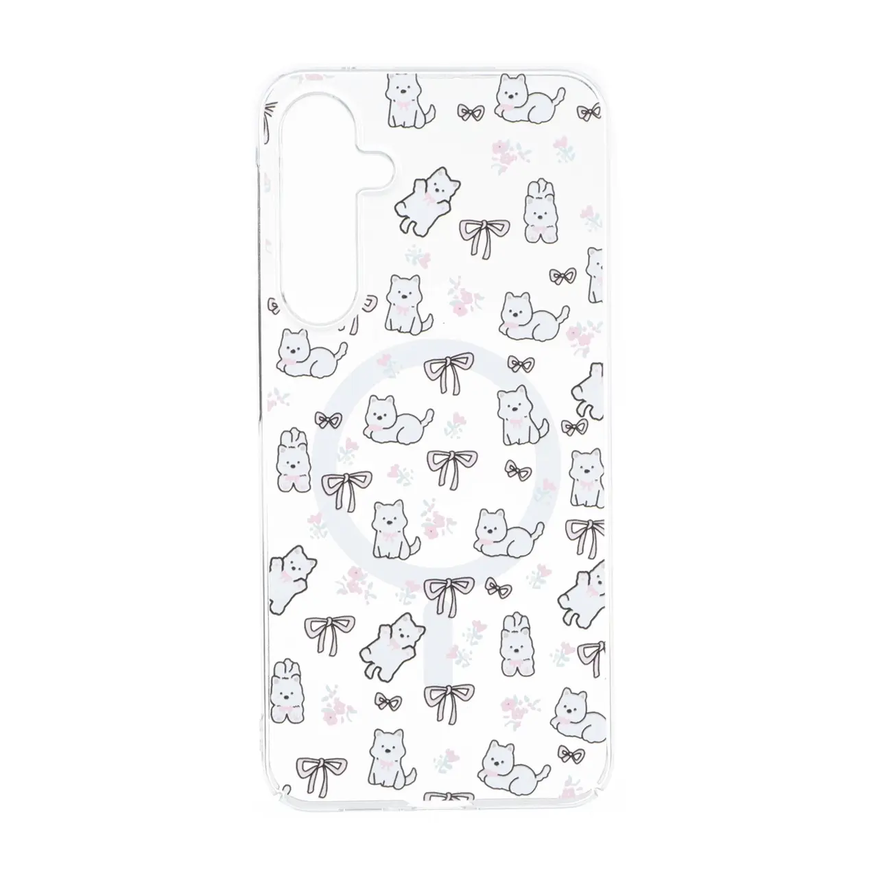قاب Cute کریستالی طرح مگ سیف Samsung Galaxy A35 / A55 - کد 351