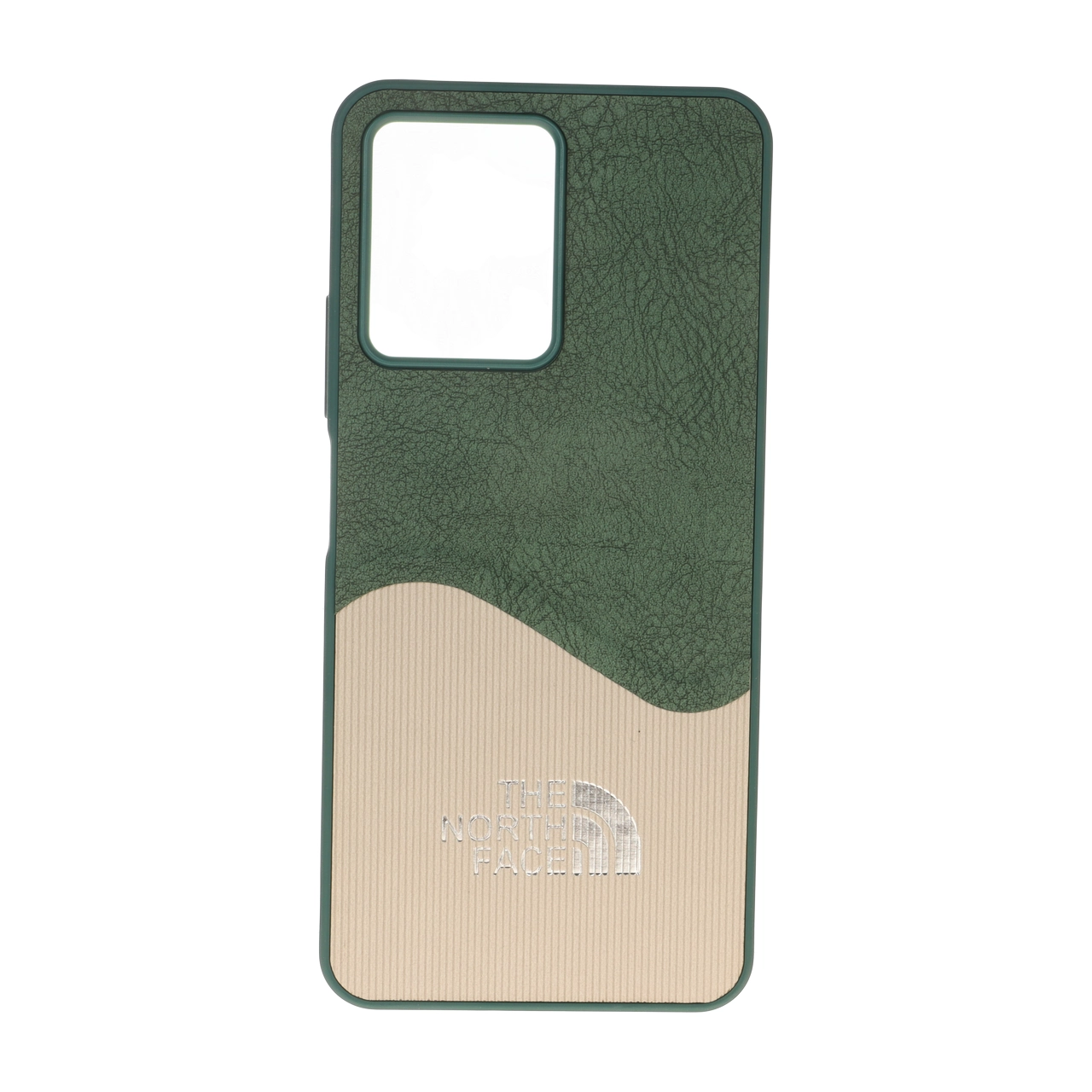 قاب North Face طرح جیر دو تکه مناسب برای شیائومی ردمی نوت ۱۲ فورجی - سبز