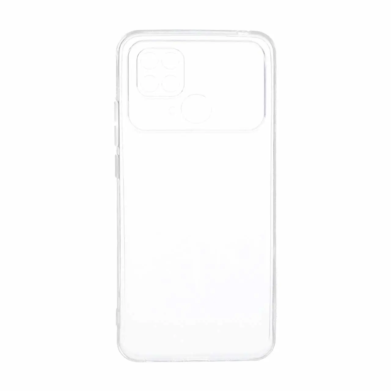قاب ژله ای شفاف مستطیلی طرح مگ سیف محافظ لنزدار مناسب برای شیائومی ردمی 10C / ردمی 10 پاور / پوکو C40