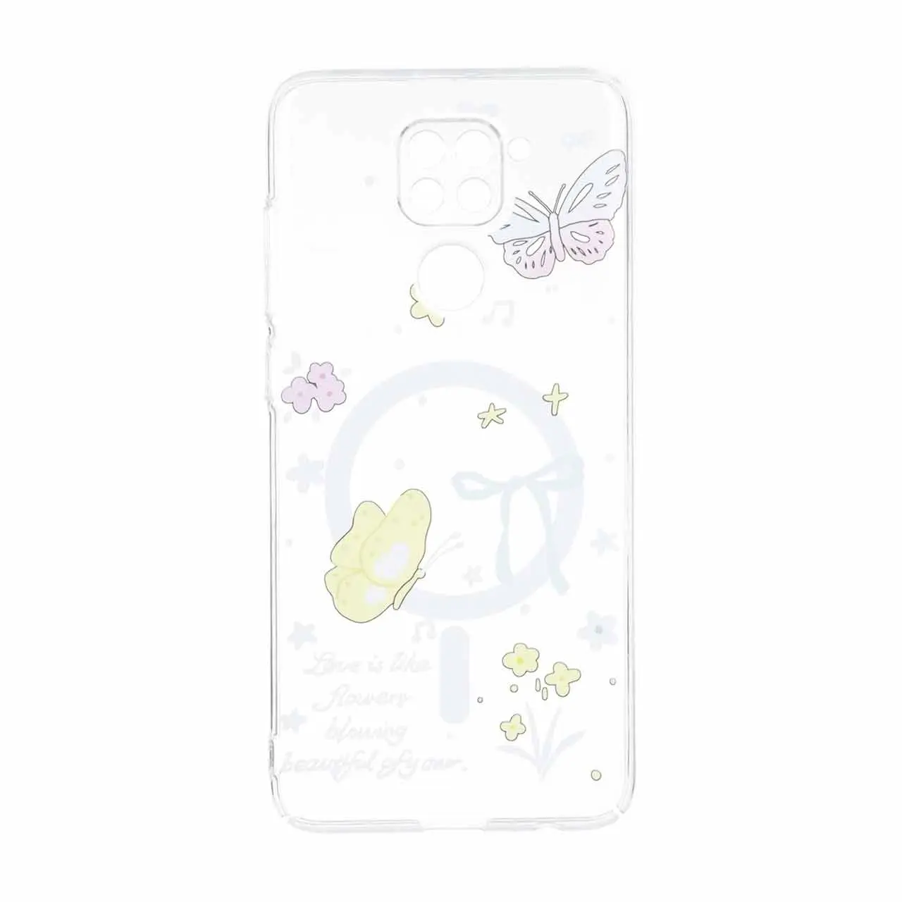 قاب Cute کریستالی طرح مگ سیف محافظ لنزدار Xiaomi Redmi Note 9 / Redmi 10X 5G / Redmi 10X Pro 5G - کد 100