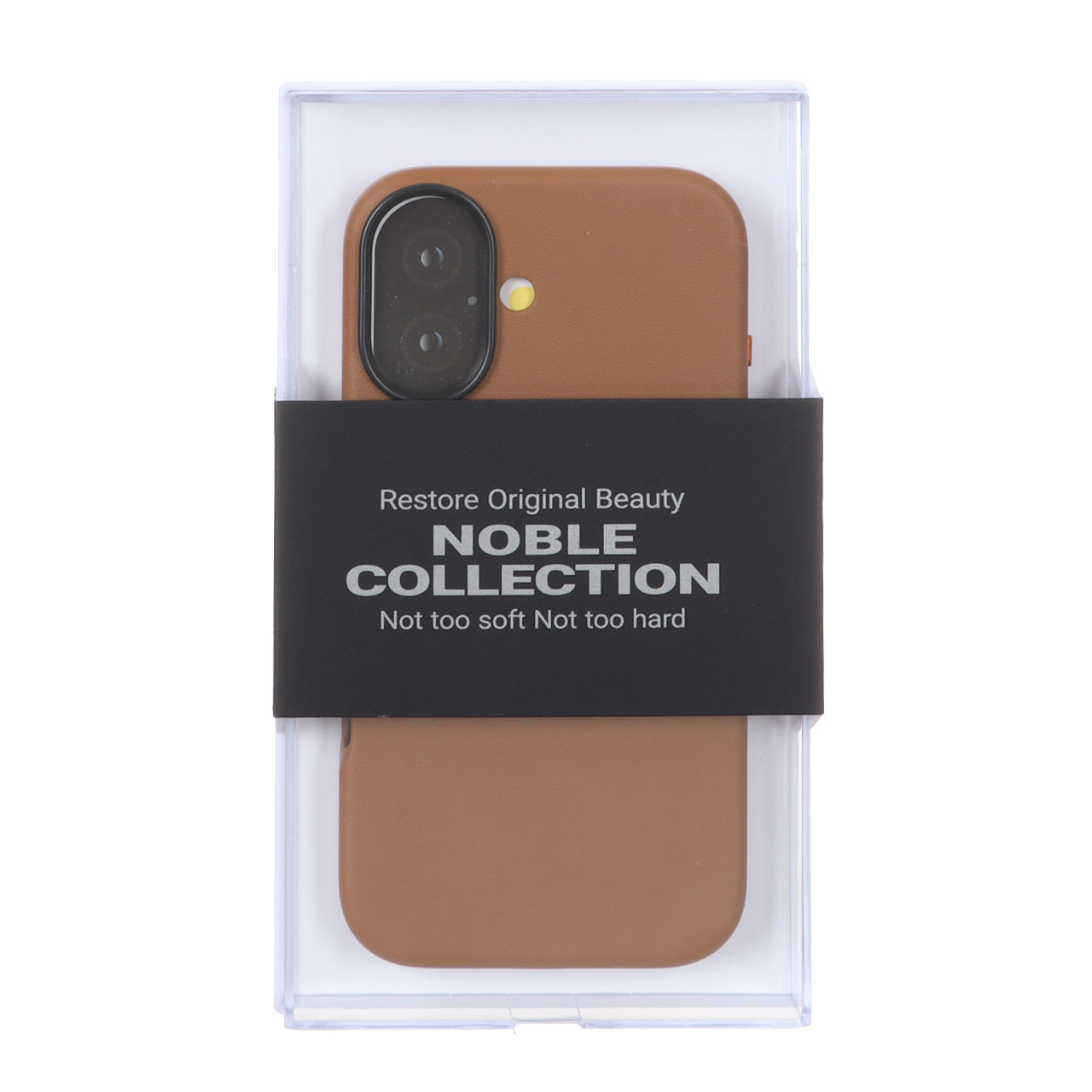 قاب اورجینال KDoo Noble مدل Apple iPhone 17 رنگ قهوه ای