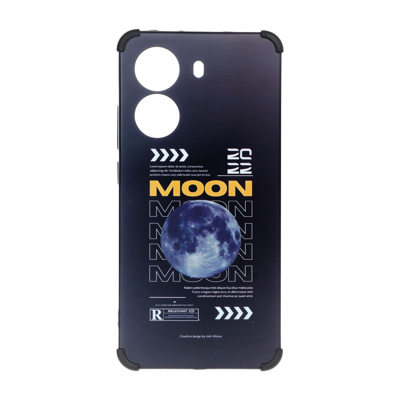 قاب طرح Moon بامپردار مناسب برای شیائومی پوکو ایکس 7 پرو
