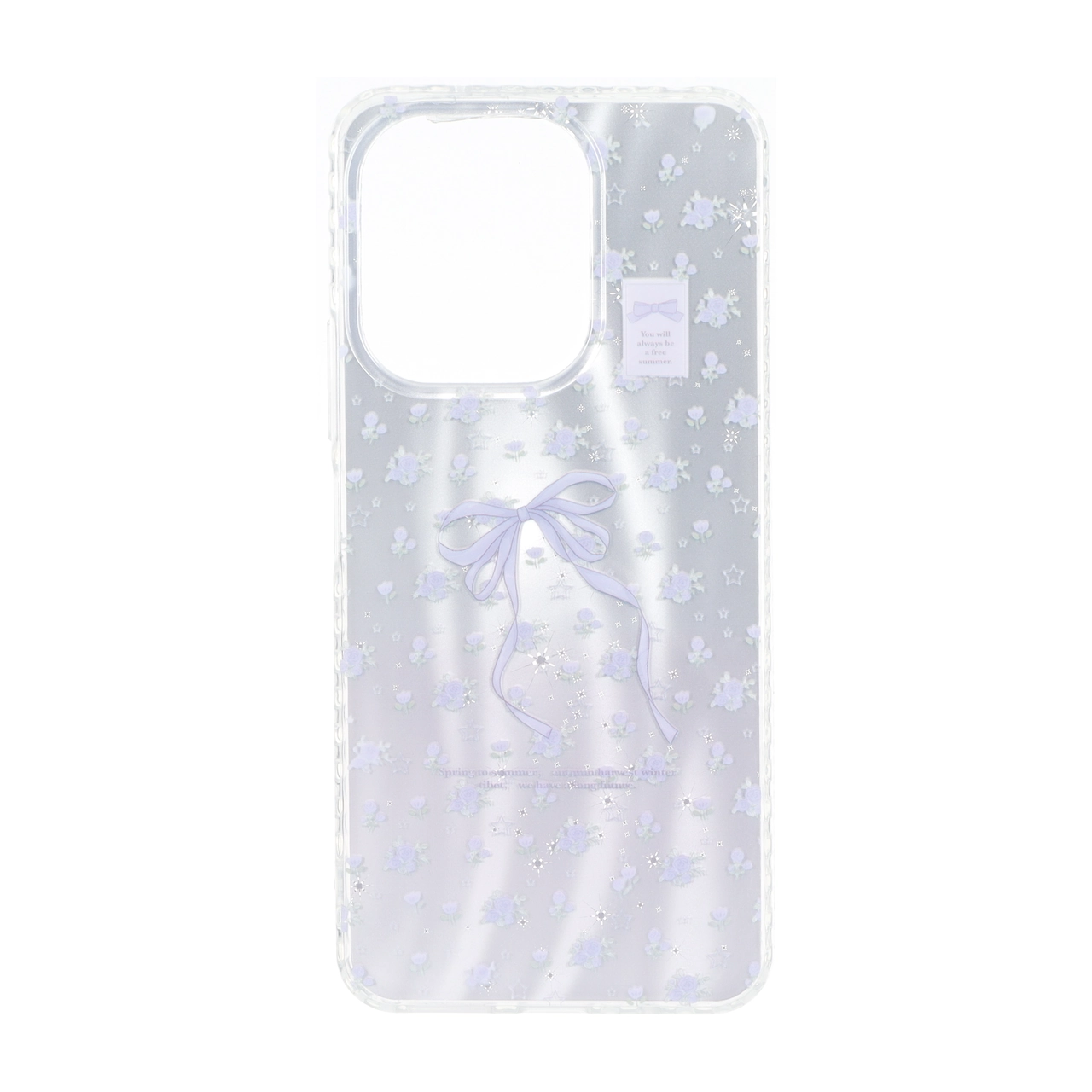 قاب مات ستاره ای دور ژله ای شفاف Xiaomi Redmi 13X / Redmi 13 4G / Poco M6 4G - طرح 478