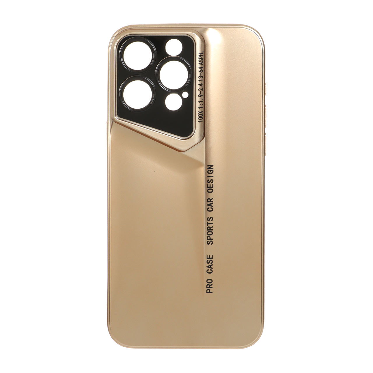 قاب Sports Design متالیک Apple iPhone 15 Pro Max - طلایی