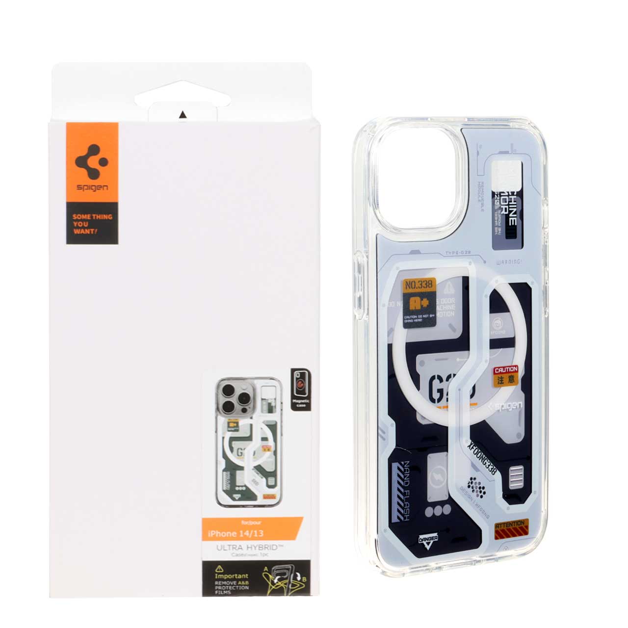 قاب طرح تکنولوژی G20 Spigen مناسب برای آیفون 13 و آیفون 14