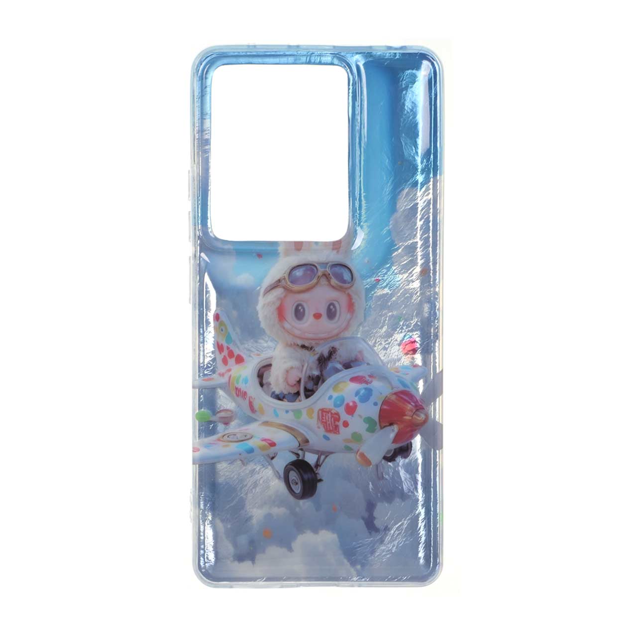 قاب اطلسی Labubu دور ژله ای طرح 5 مناسب برای شیائومی ردمی نوت 14 اس / نوت 13 پرو 4G / پوکو ام 6 پرو 4G