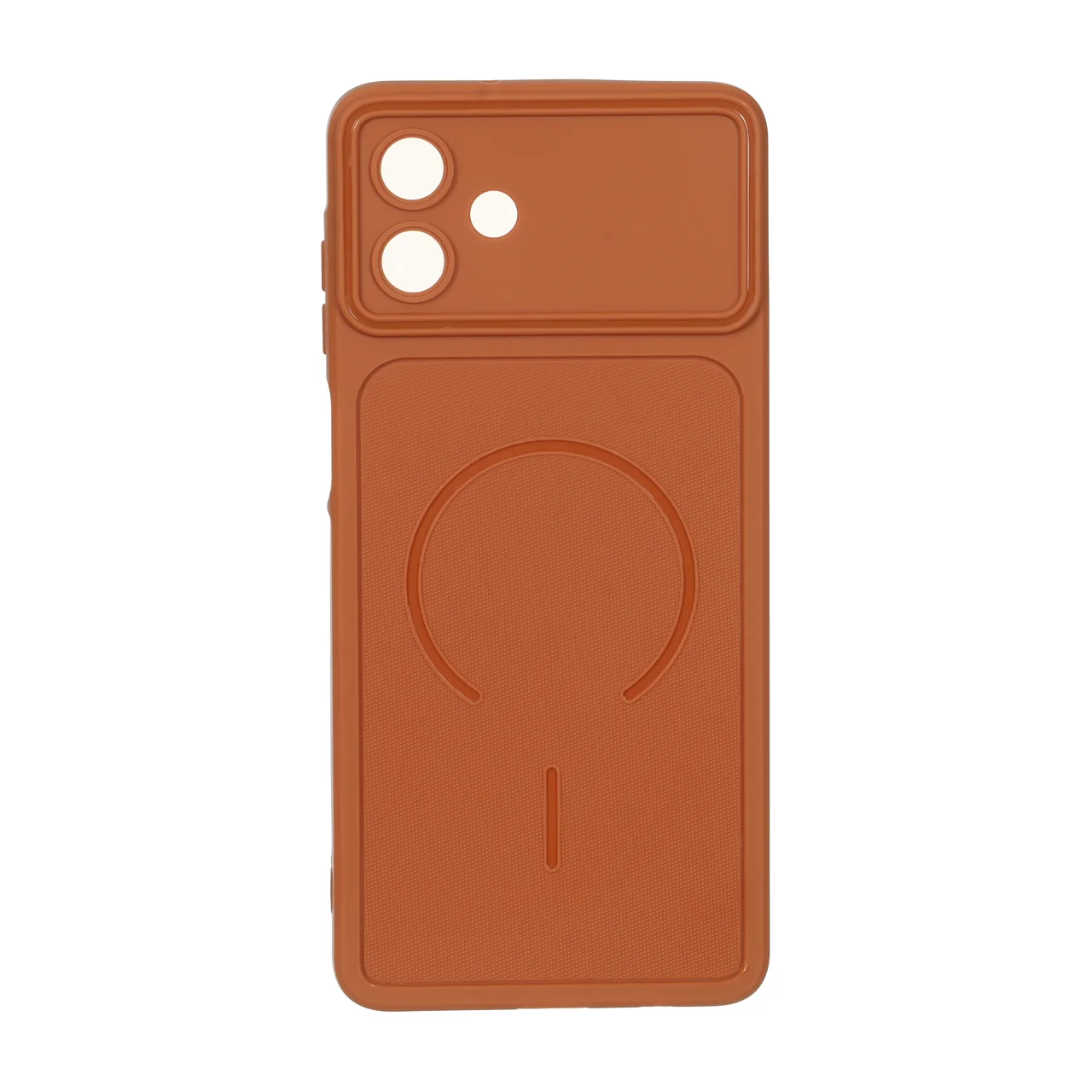 قاب طرح سوزنی مگ سیف دور لنز برجسته مناسب برای سامسونگ گلکسی A07