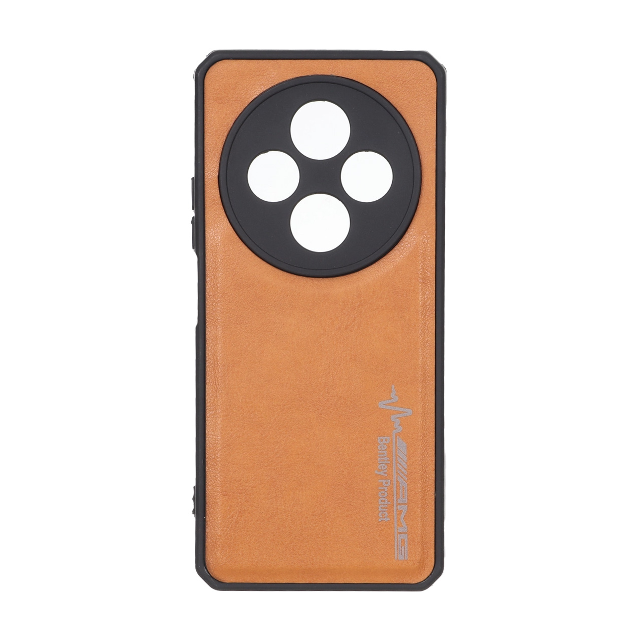 قاب طرح چرم AMG محافظ لنزدار مناسب برای Xiaomi Redmi 14C / Redmi A4 / Poco C75