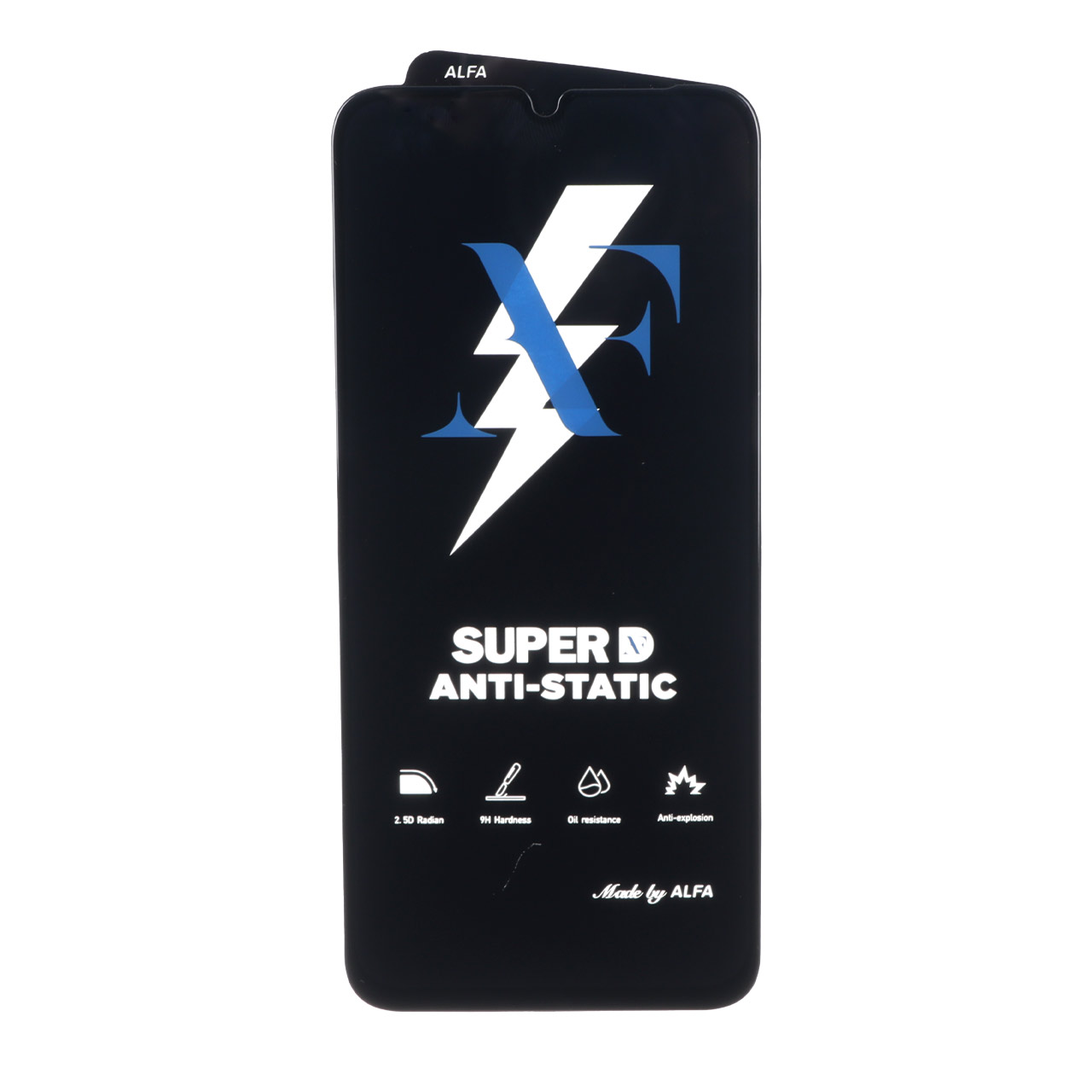 محافظ صفحه نمایش شیشه ای Super D Anti Static ALFA مدل Xiaomi Redmi 15C / Poco C85
