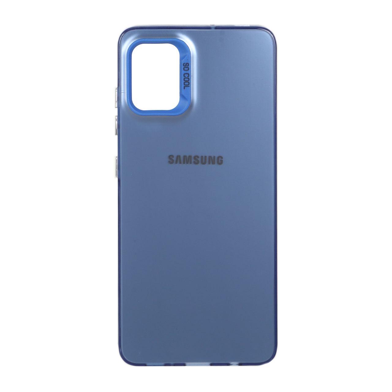 قاب SO COOL لوگودار Samsung Galaxy A51 / M40s - آبی