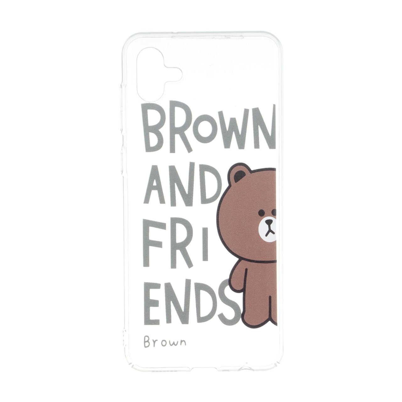 قاب طرح Brown and Friends شفاف مناسب برای سامسونگ گلکسی A04 و M13 5G