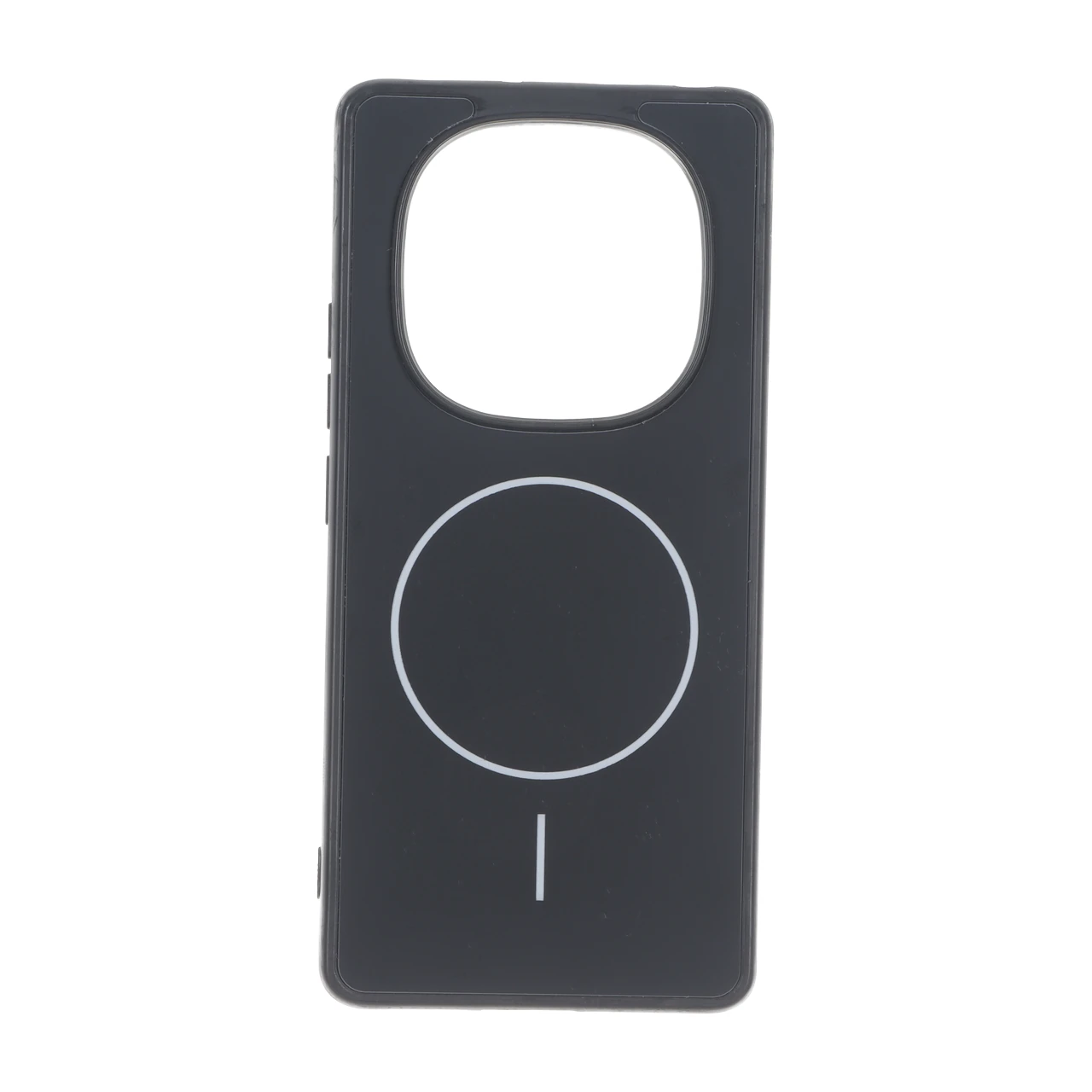 قاب طرح PVD مات طرح مگ سیف Xiaomi Redmi Note 14 Pro 5G / Redmi Note 14 Pro Plus 5G / Poco X7 5G - مشکی