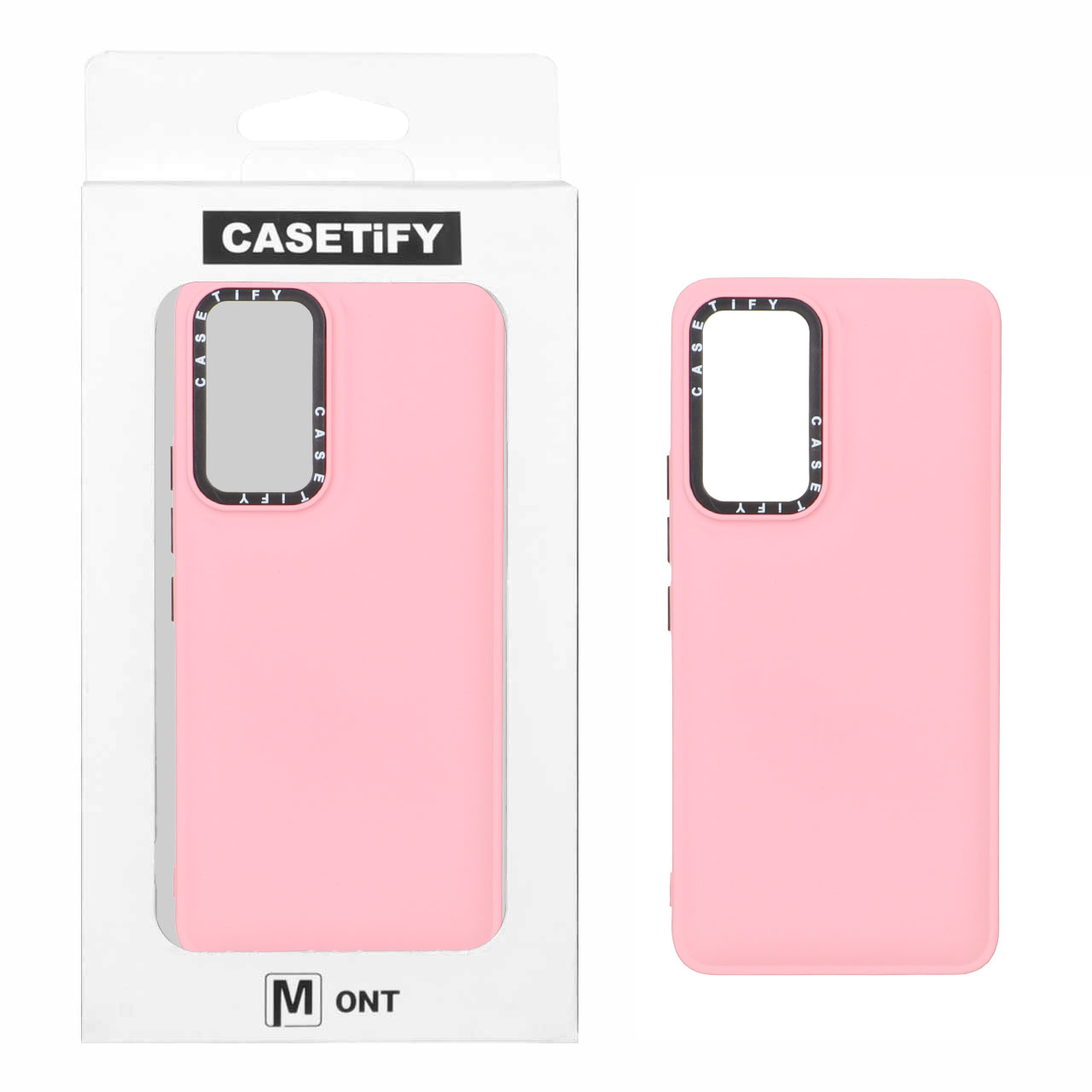 قاب طرح پافر ساده Casetify صورتی مناسب برای شیائومی می ۱۲ لایت