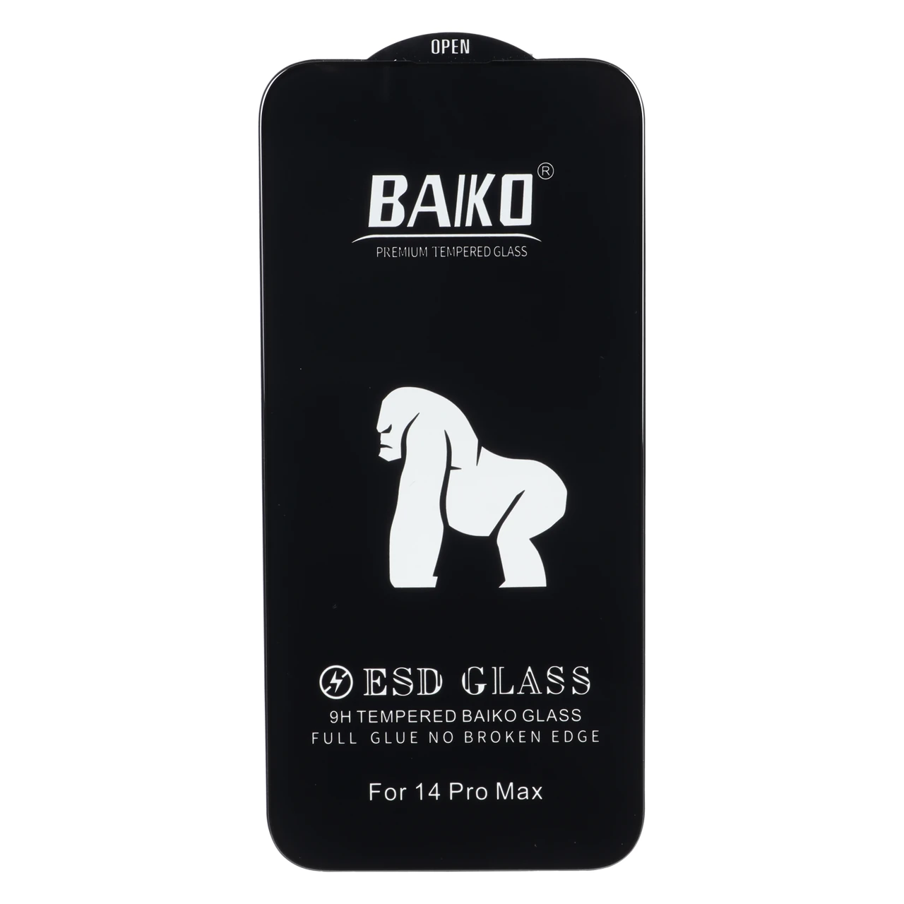 محافظ صفحه نمایش شیشه ای Anti Static - ESD Baiko مناسب برای آیفون 14 پرو مکس