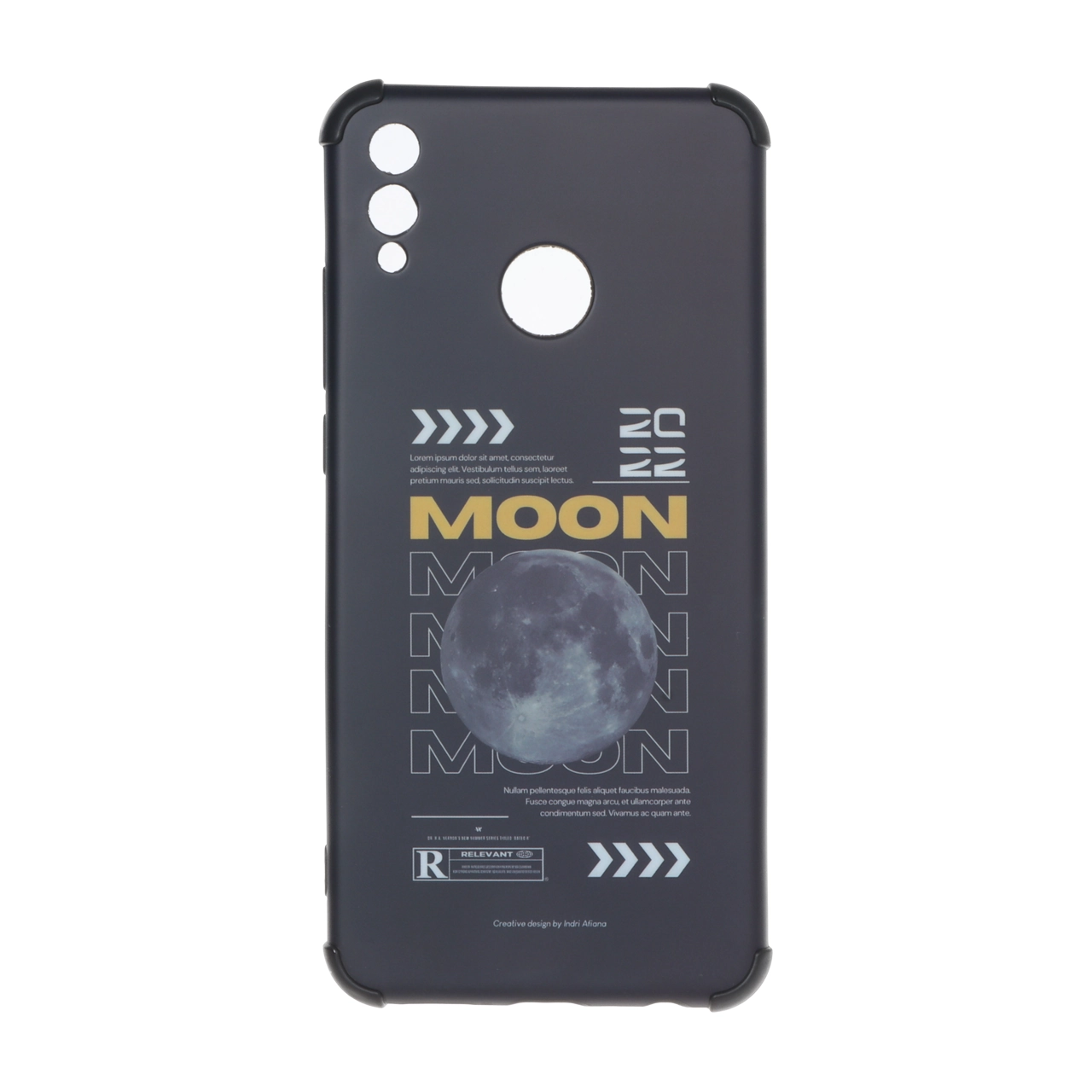 قاب طرح Moon بامپردار مناسب برای Honor 8X