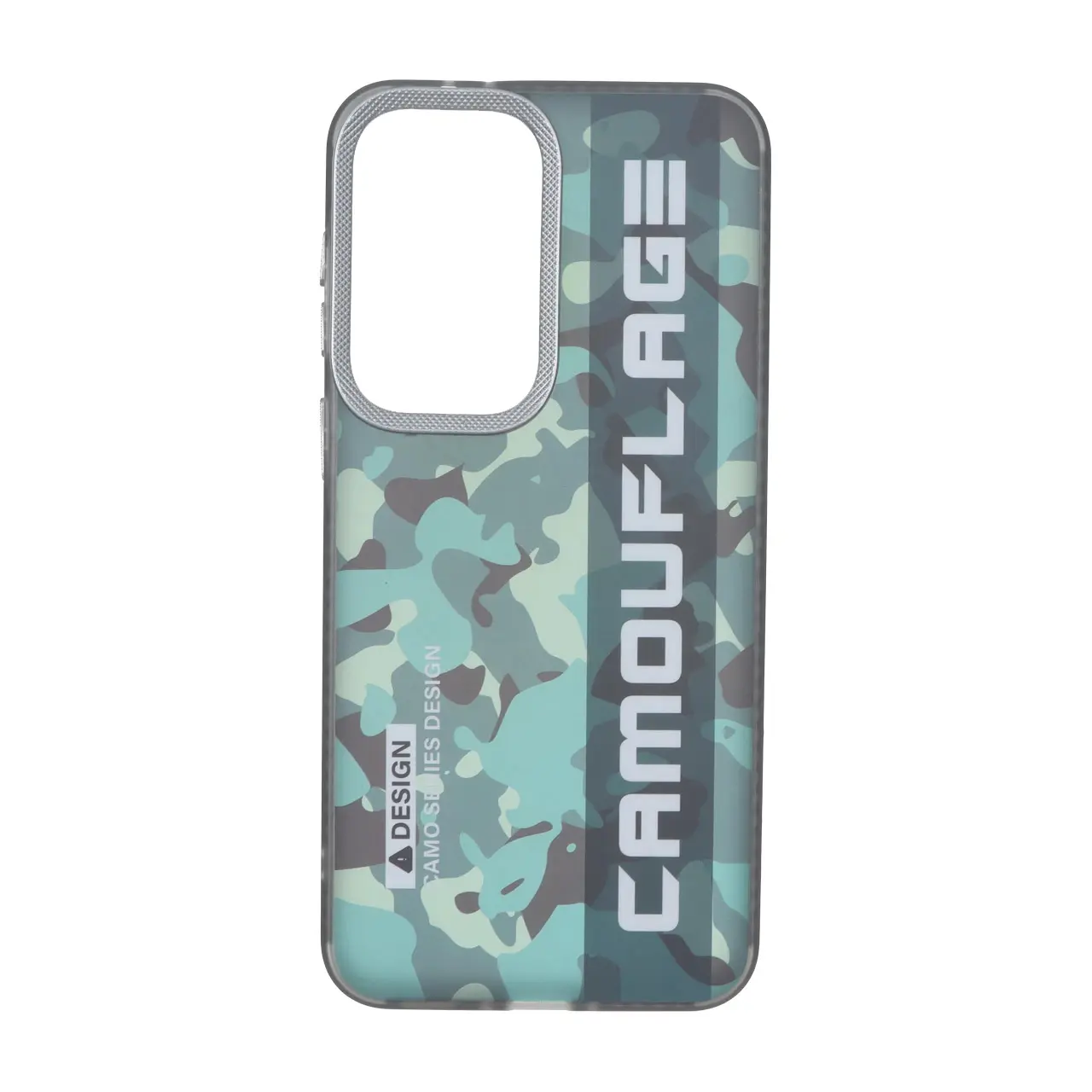 قاب طرح Camouflage چریکی محافظ لنز دار مناسب برای سامسونگ گلکسی A37