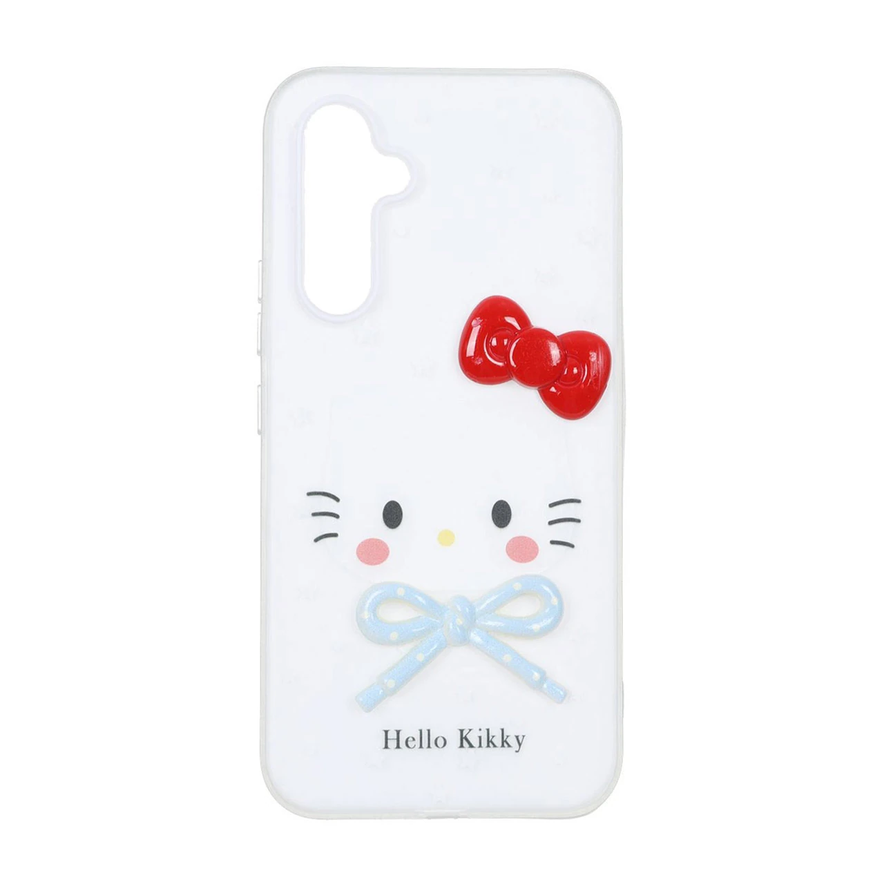 قاب طرح Kitty پاپیون برجسته دو لایه مات مناسب برای سامسونگ گلکسی A54