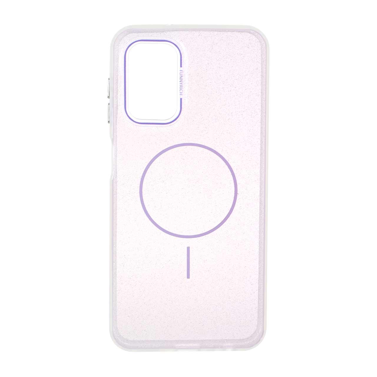 قاب اکلیلی Funnyrich طرح مگ سیف دور مات Samsung Galaxy A13 4G / A13 5G / A04s / M13 4G / M23 / F13 - یاسی