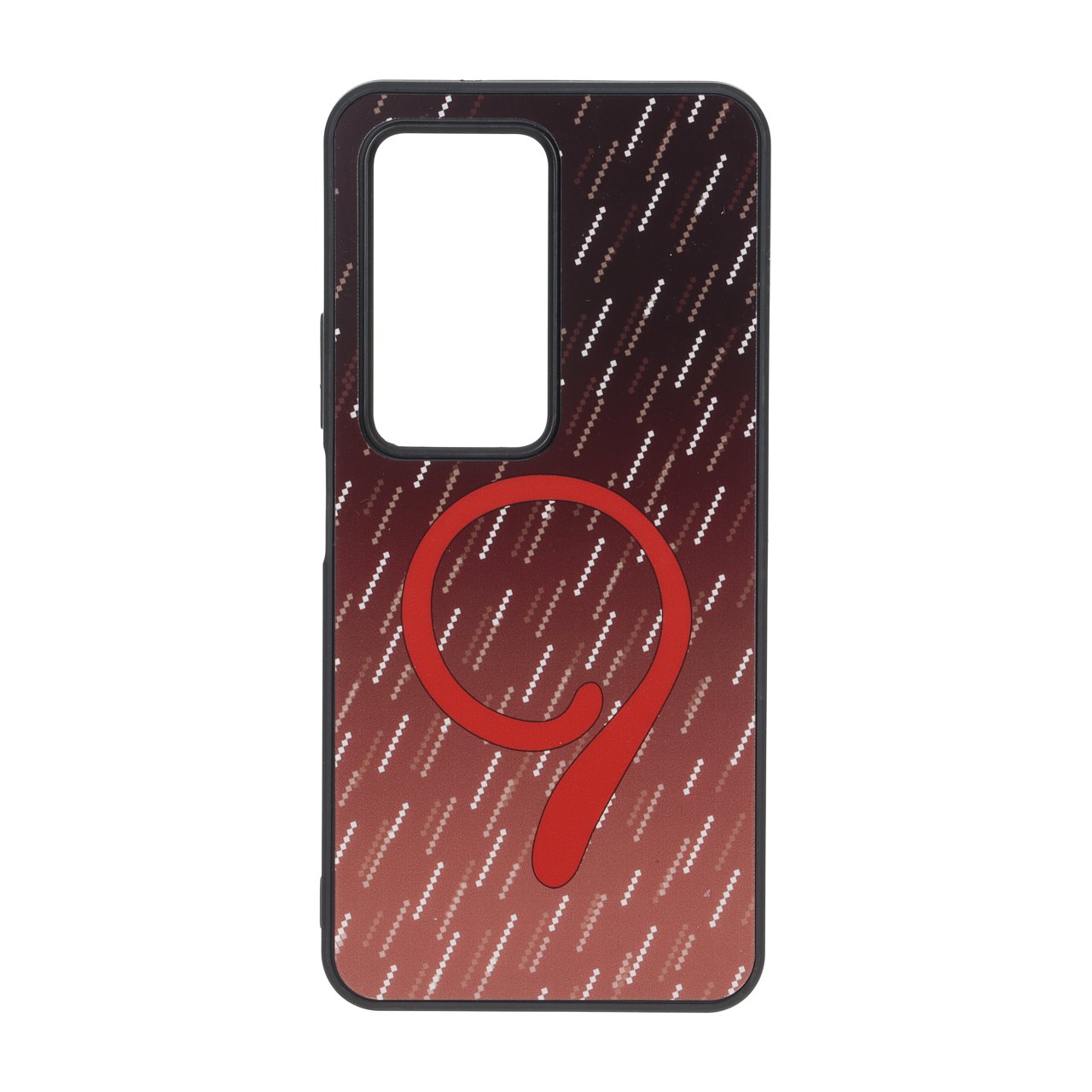 قاب طرح Nine مات قرمز مناسب برای شیائومی ردمی ۱۵ 4G