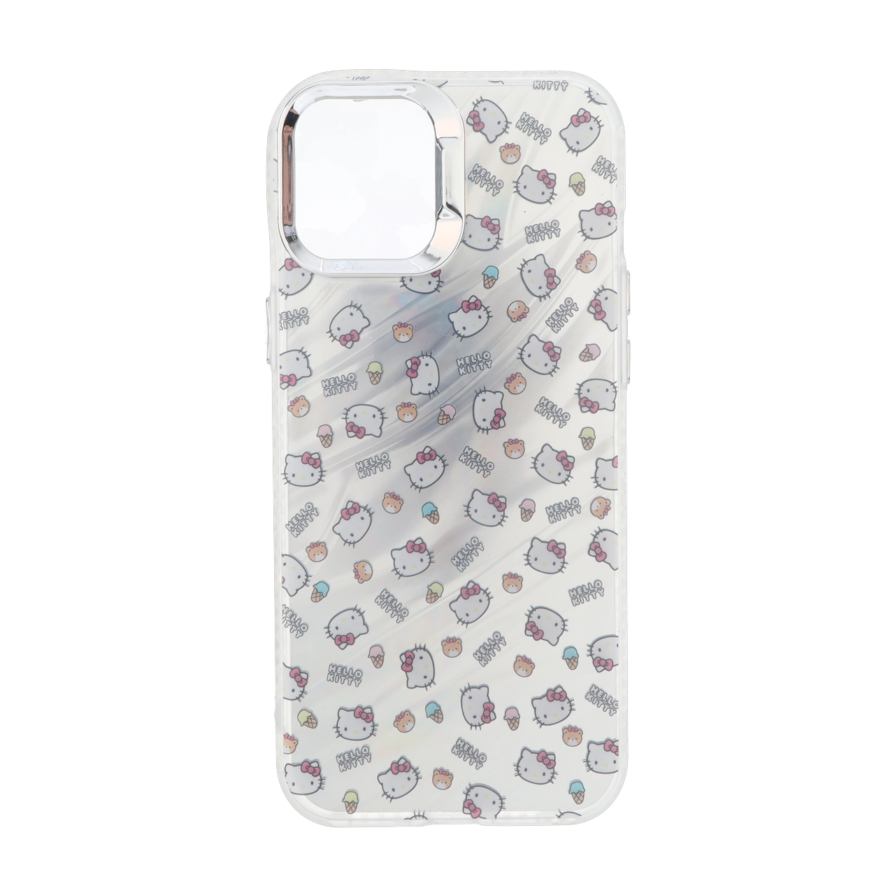 قاب Pucker هفت رنگ دور ژله ای مات لنز کروم Apple iPhone 12 Pro Max - طرح 356