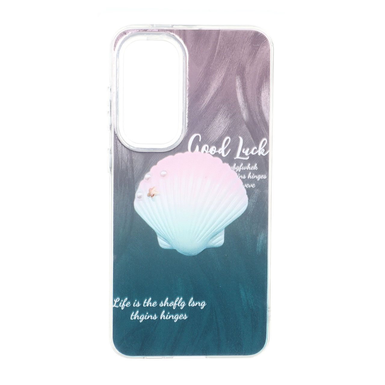 قاب طرح صدف اطلسی اقیانوسی دور ژله ای مناسب برای سامسونگ گلکسی اس ۲۴ اف ای