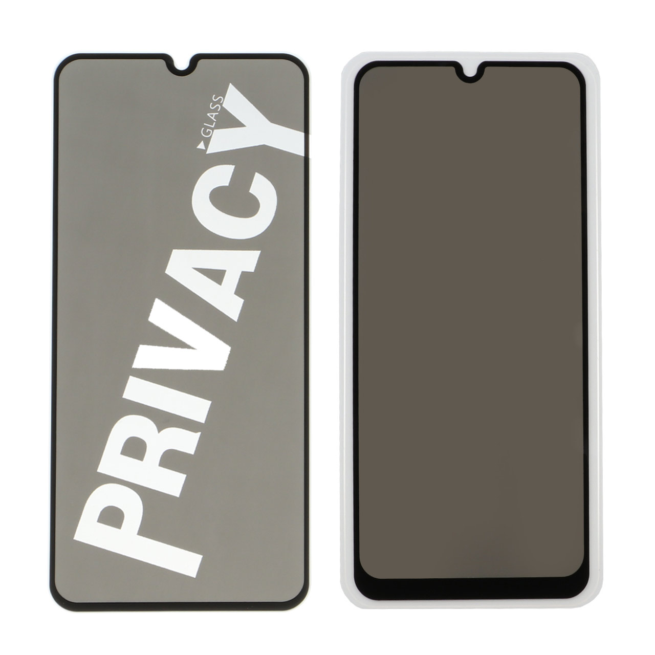 محافظ صفحه نمایش شیشه ای Samsung A31 / A32 4G / A33 / A22 4G / M22 / M32 4G / F22 - Full Cover Privacy - مشکی