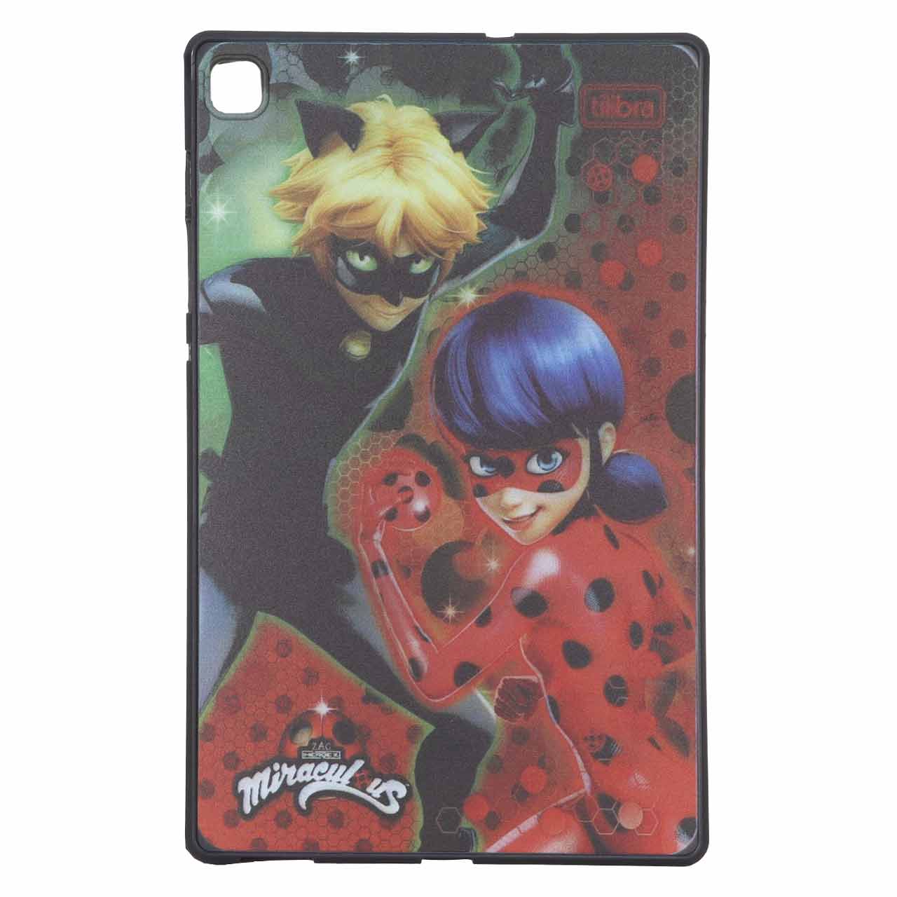 قاب ژله‌ای طرح Miraculous Ladybug مناسب برای تبلت سامسونگ گلکسی تب اس 6 لایت مدل SM-P615 / SM-P619