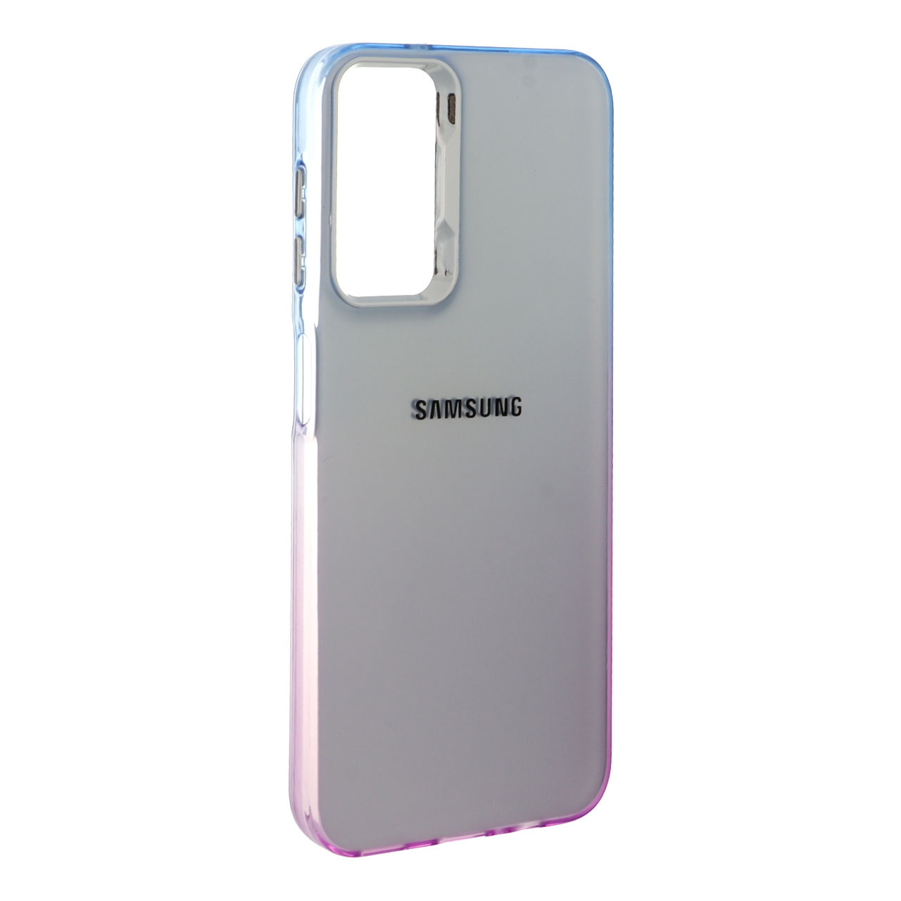 قاب SO COOL لنز متال لوگودار دور رنگی Samsung Galaxy A14 - آبی بنفش