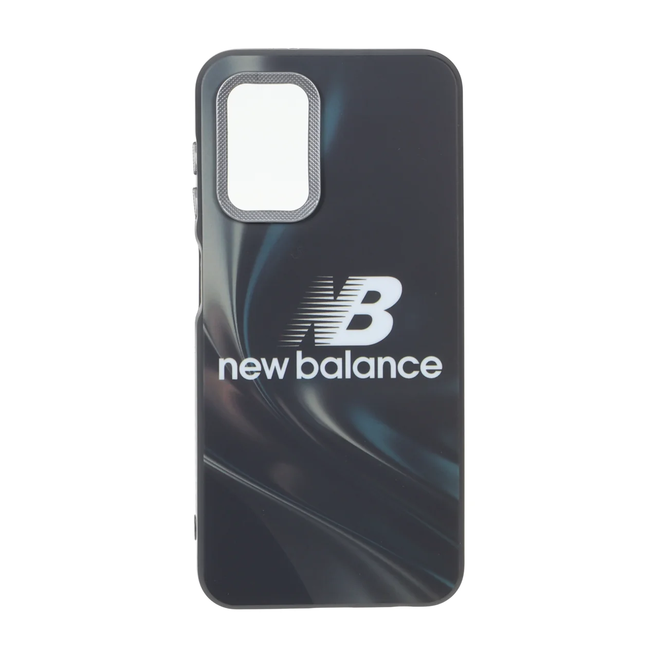 قاب طرح New Balance موج کربنی با محافظ لنز مناسب برای سامسونگ گلکسی A13 4G، A13 5G، A04s، M13 4G، M23 و F13