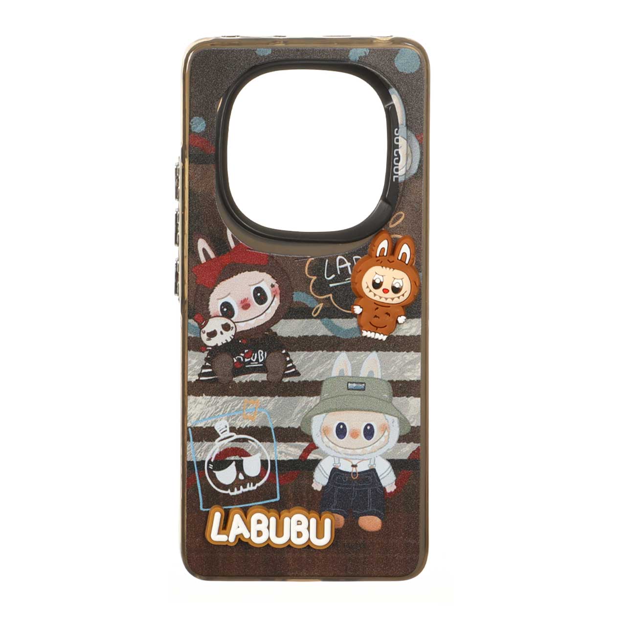 قاب طرح Labubu خمیری برجسته SO COOL مناسب برای شیائومی ردمی نوت 14 پرو 4G