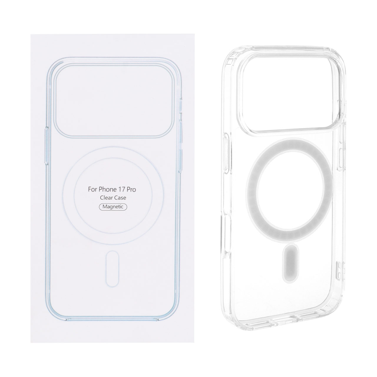 قاب شفاف Apple iPhone 17 Pro با قابلیت شارژ MagSafe